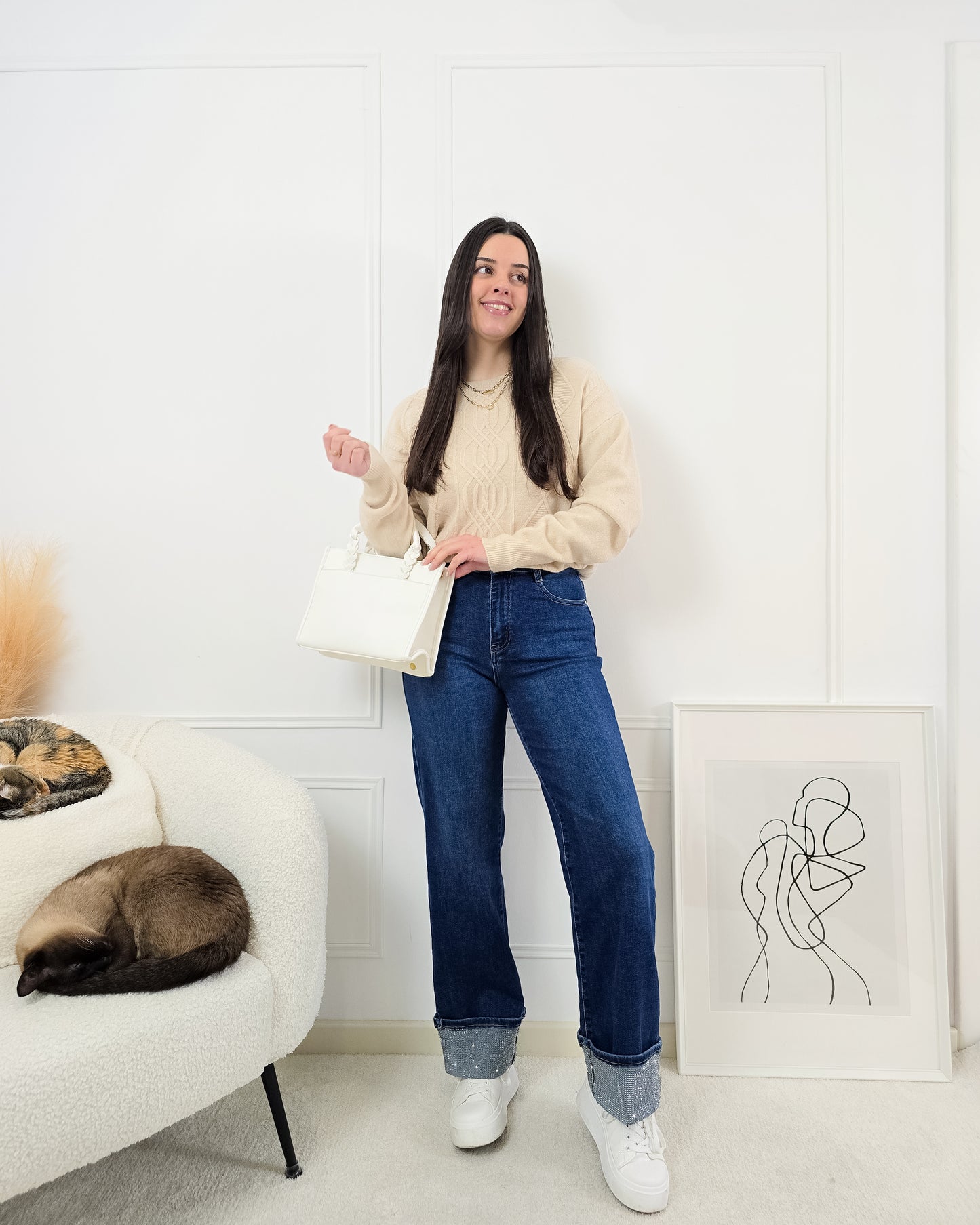 CAMISOLA FRANCISCA BEGE