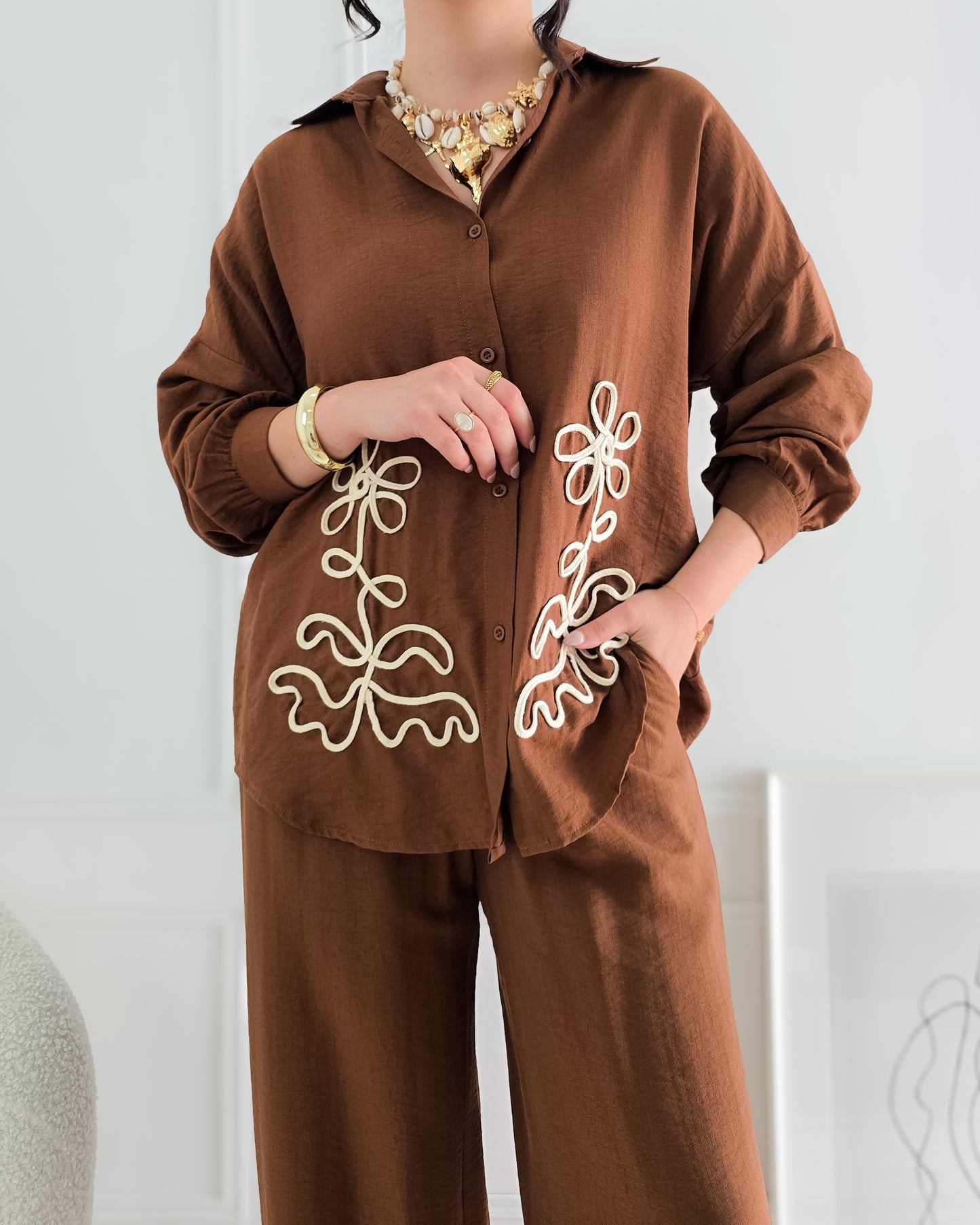 CONJUNTO EMILIA CASTANHO