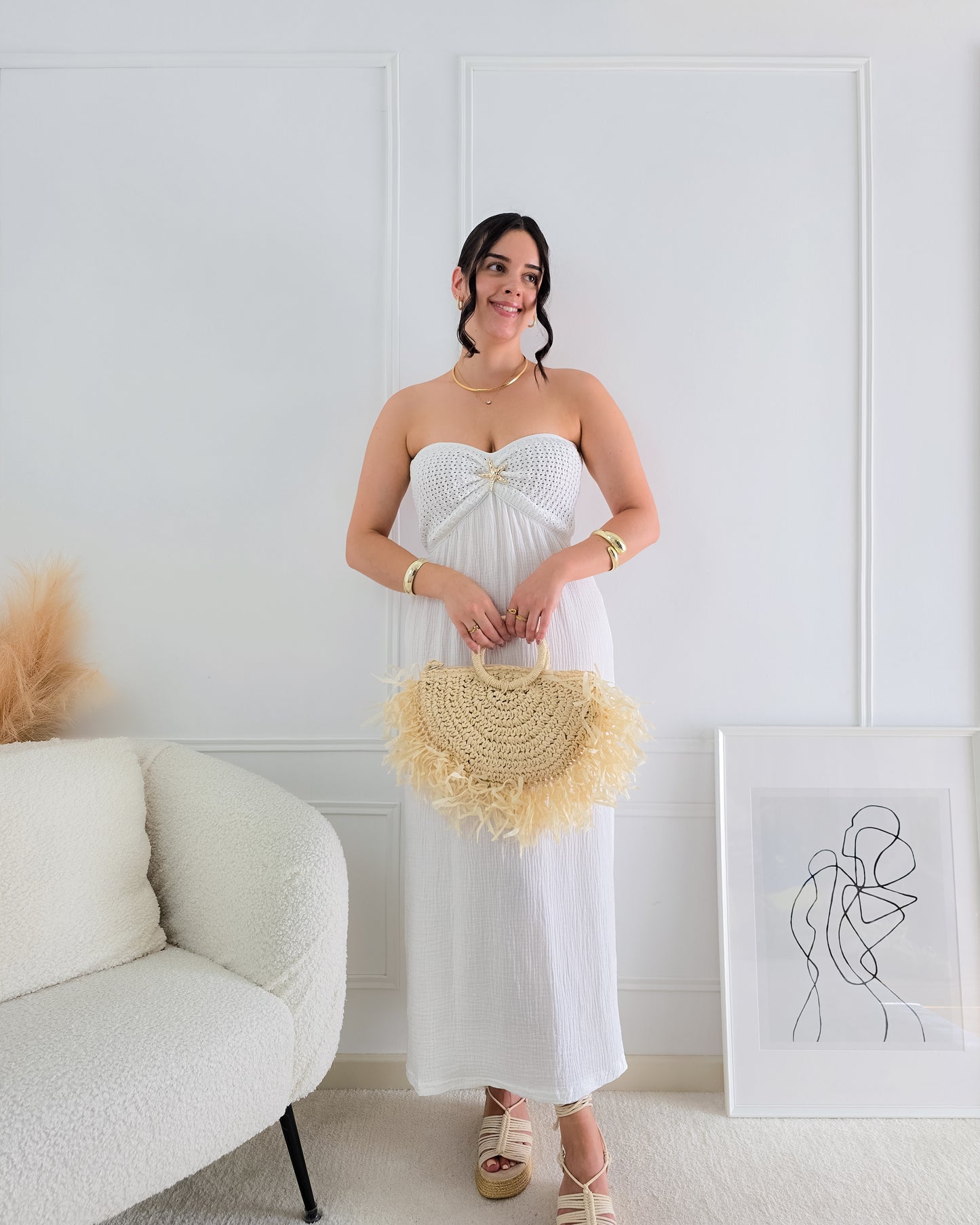 VESTIDO BENICE BRANCO