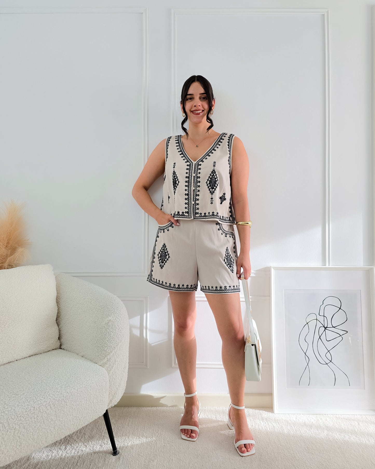 CONJUNTO ADELIA BEGE