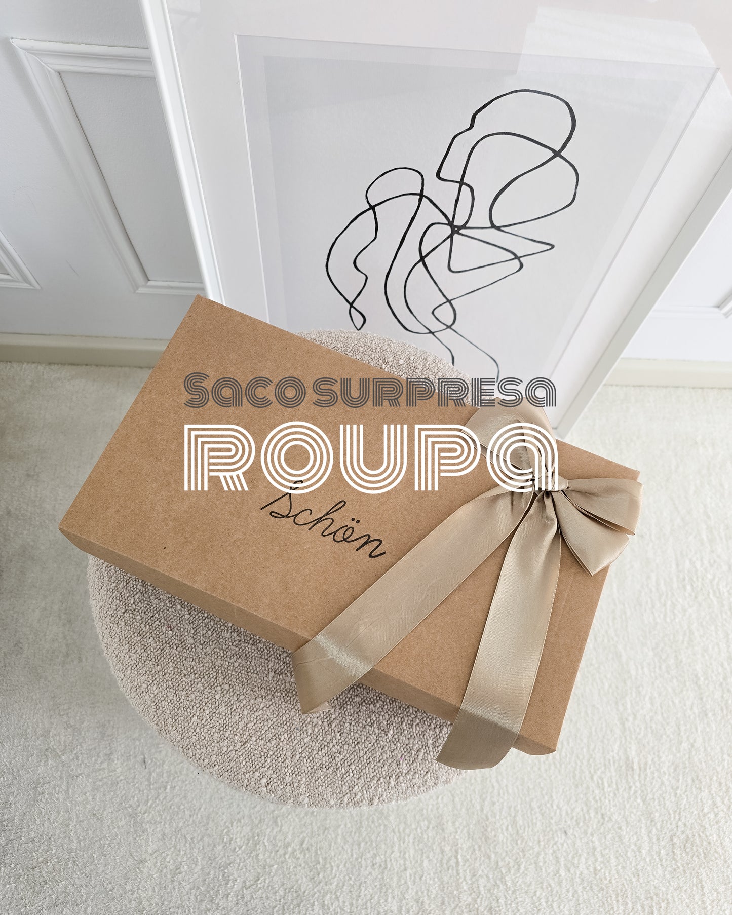 SACO SURPRESA ROUPA 5 ARTIGOS