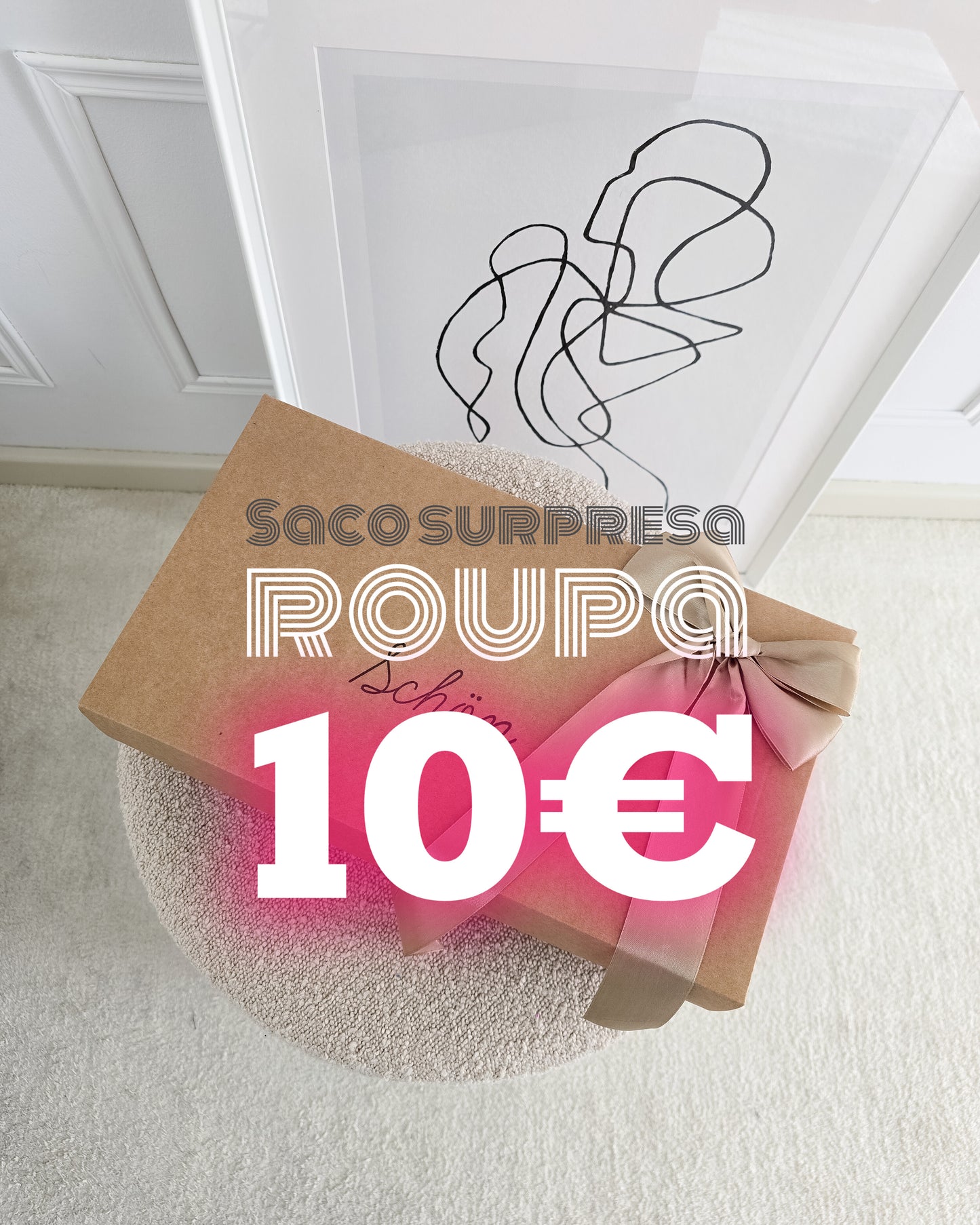 SACO SURPRESA ROUPA 5 ARTIGOS EDIÇÃO LIMITADA