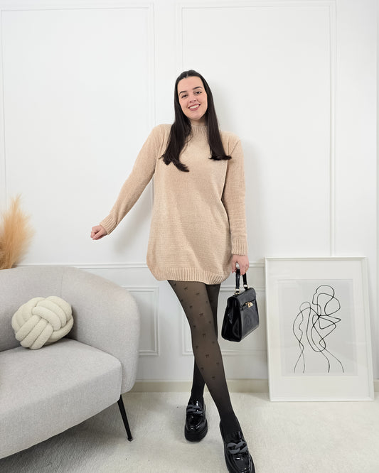 VESTIDO GOLDIE BEIGE