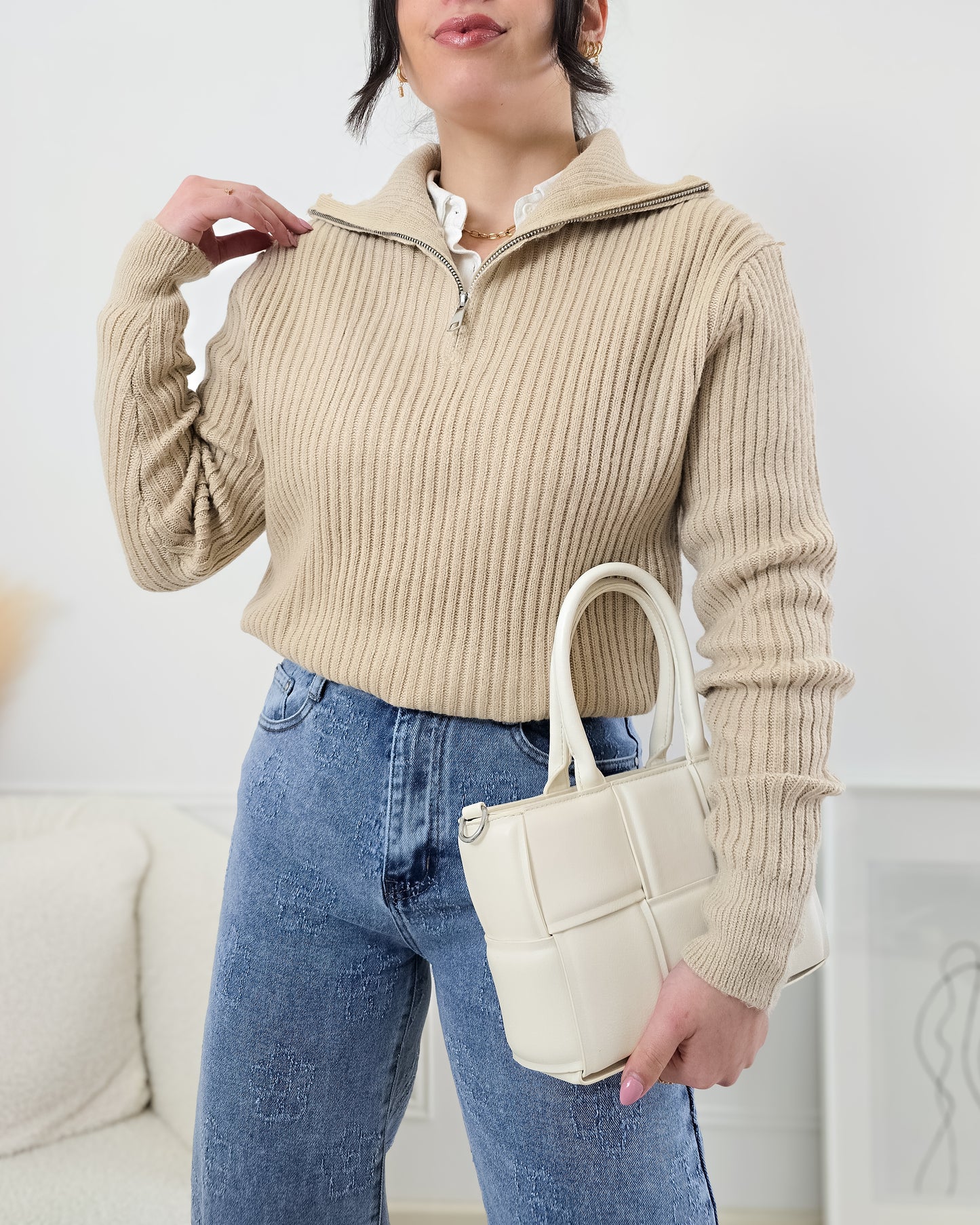 CAMISOLA CECILIA BEIGE