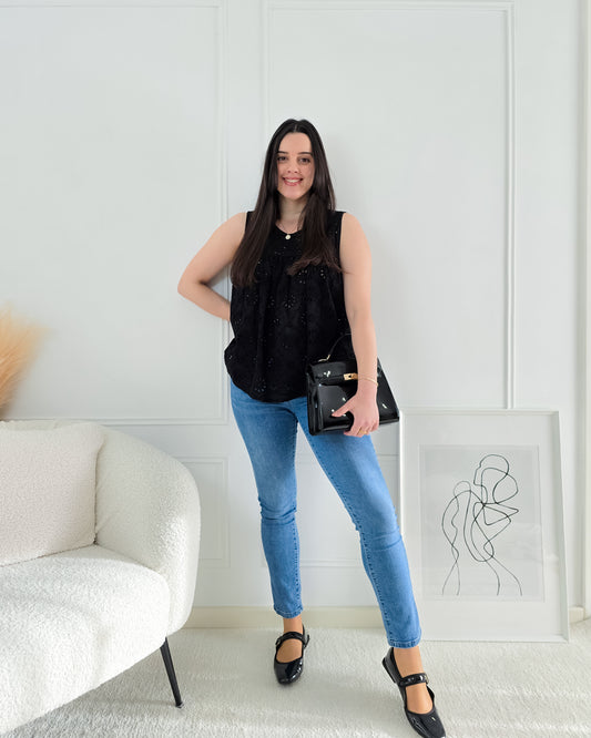 BLUSA ROSITA BLACK