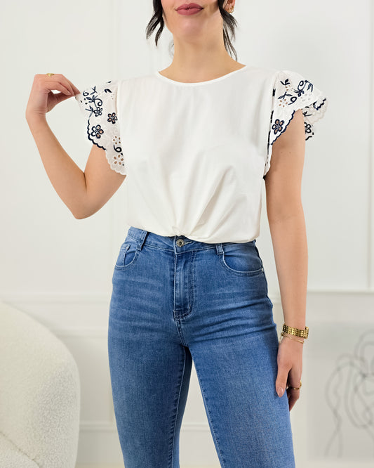 BLUSA CORA WHITE