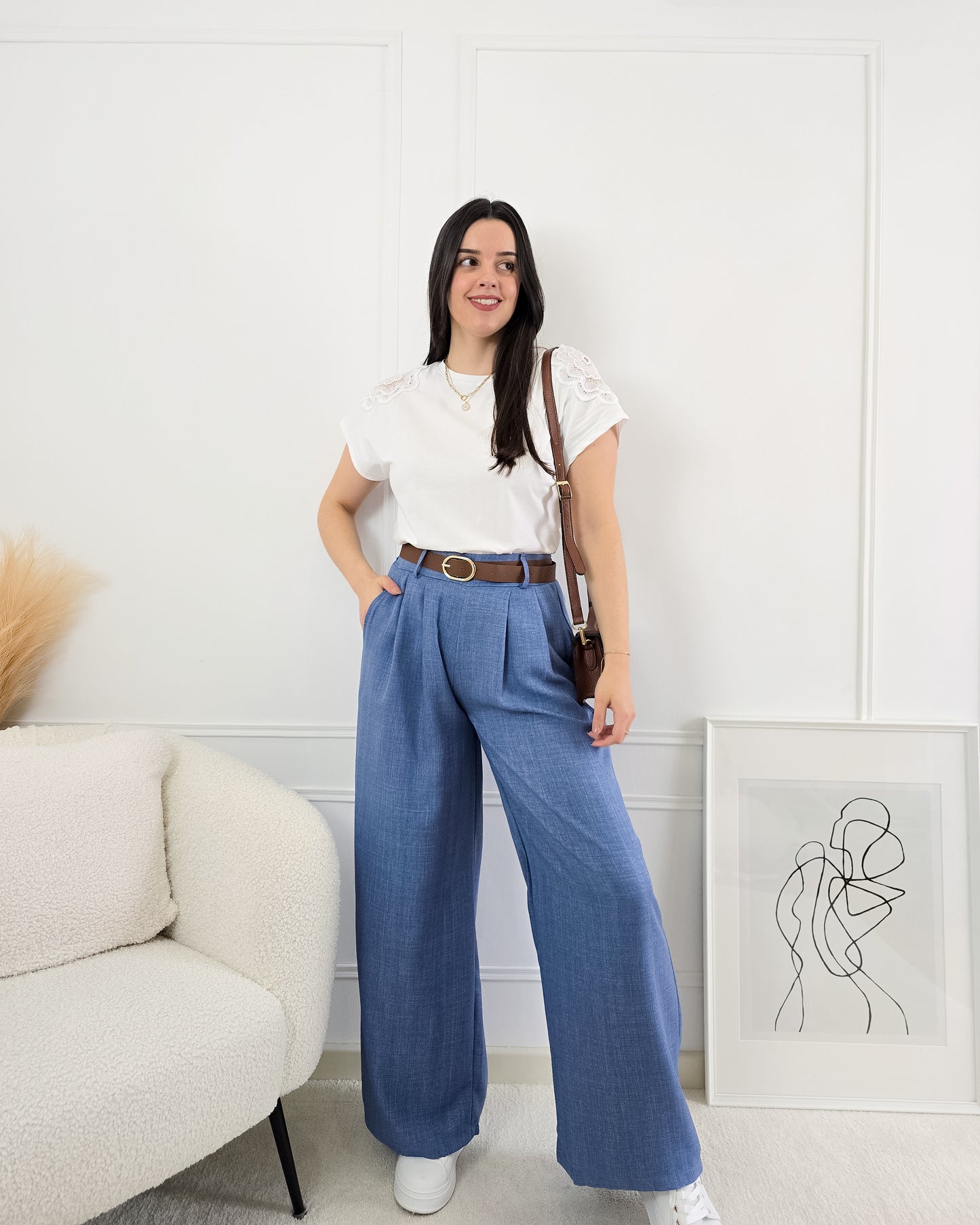 T-SHIRT MADDALENA WHITE