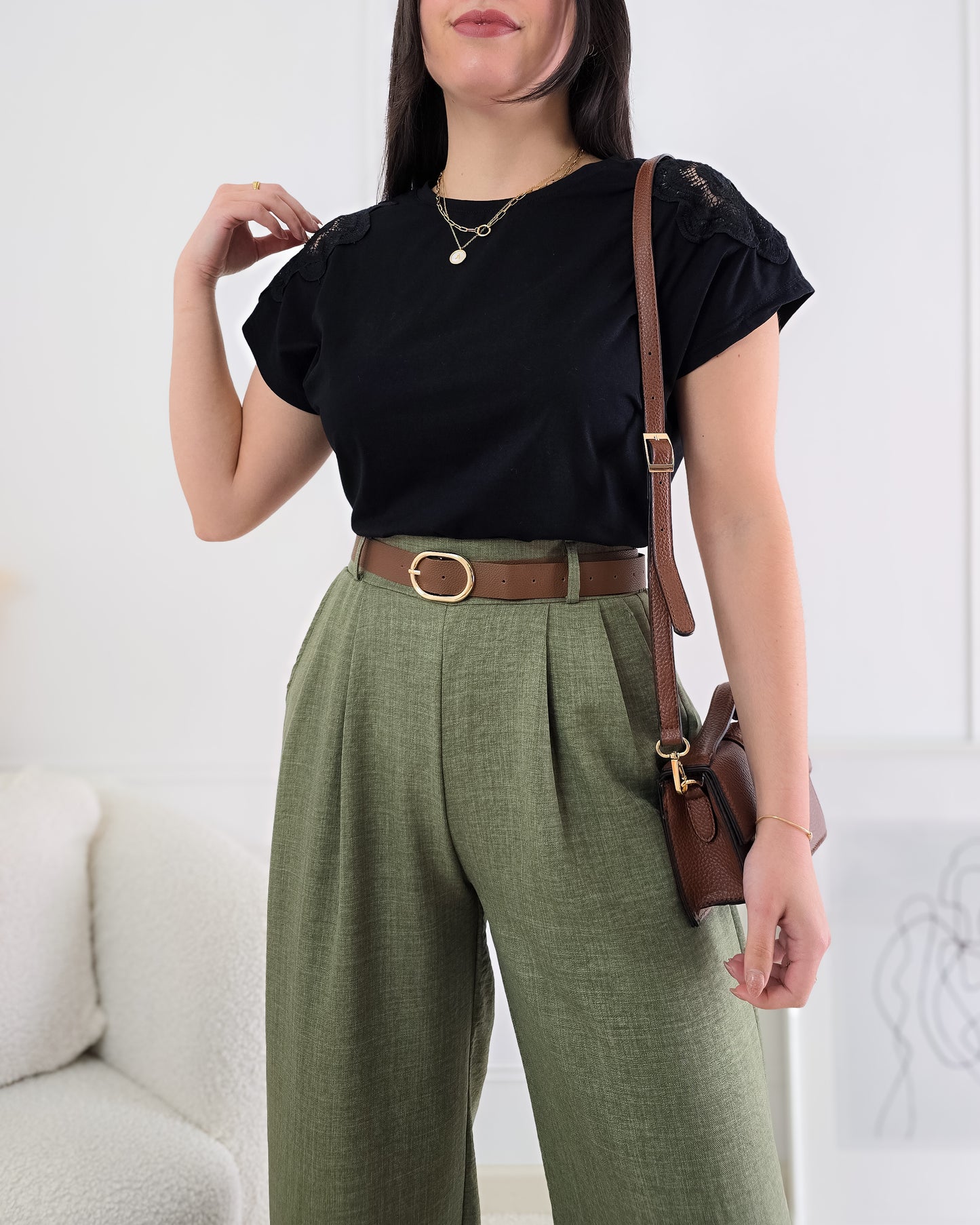 T-SHIRT MADDALENA BLACK