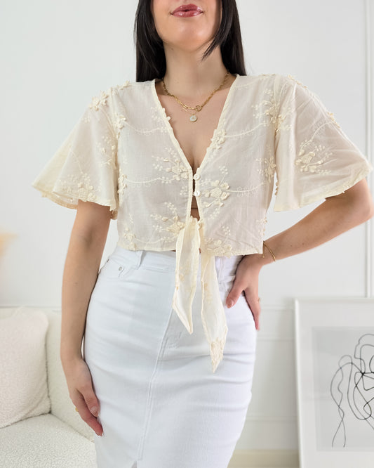 BLUSA ANASTASIA BEIGE