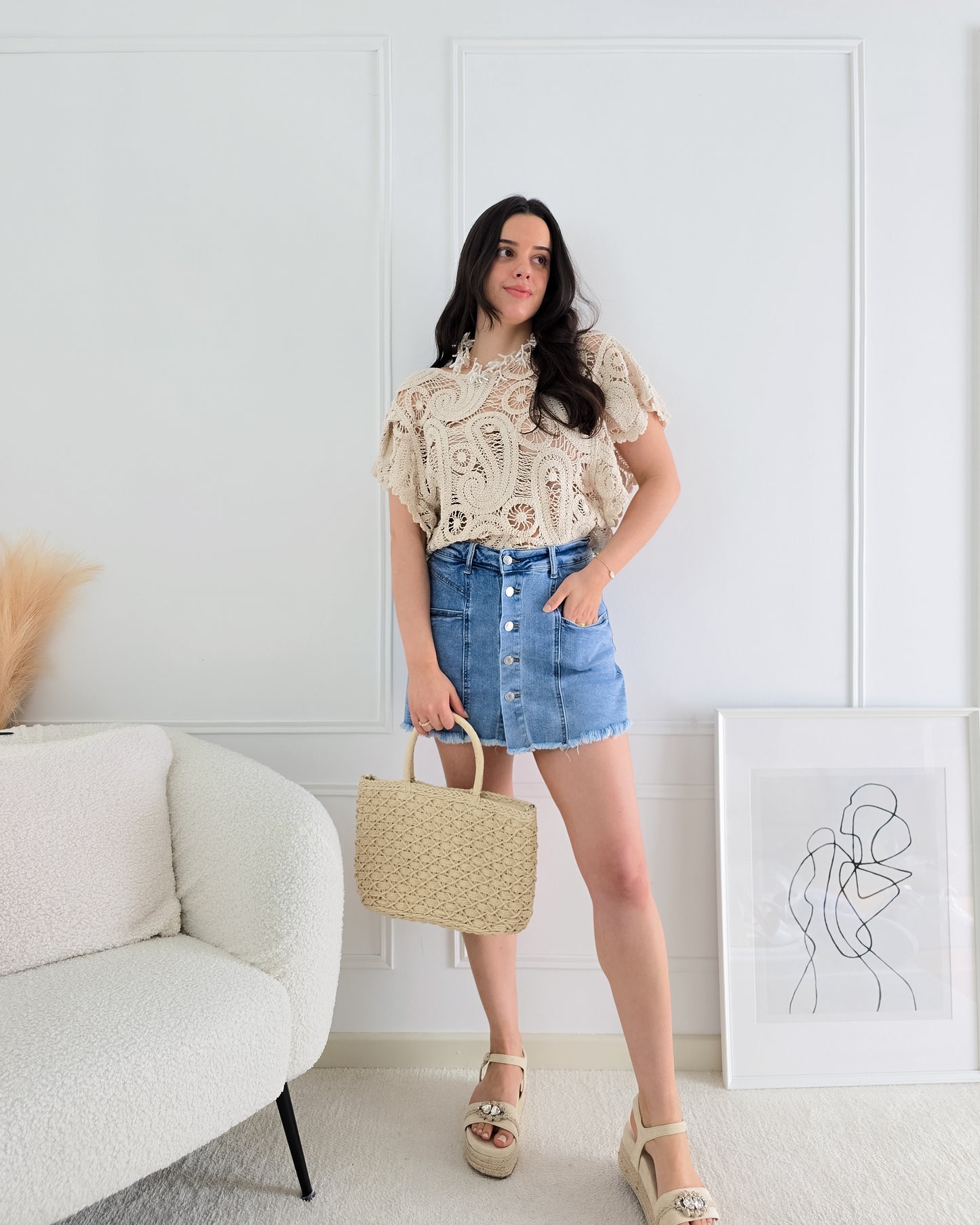 BLUSA AMALIA BEIGE
