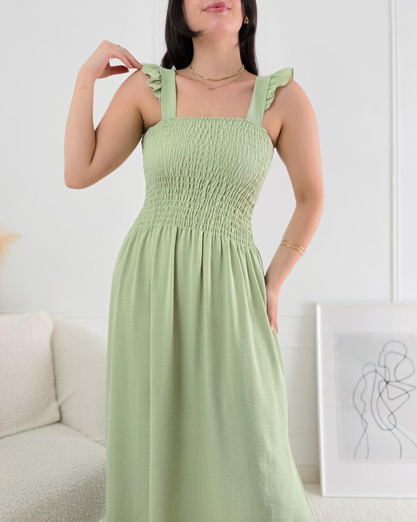 VESTIDO HEIDI GREEN
