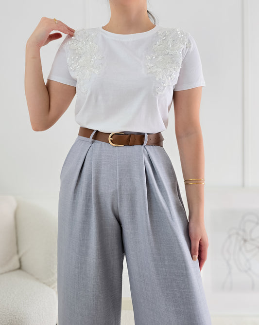 T-SHIRT ELINOR WHITE