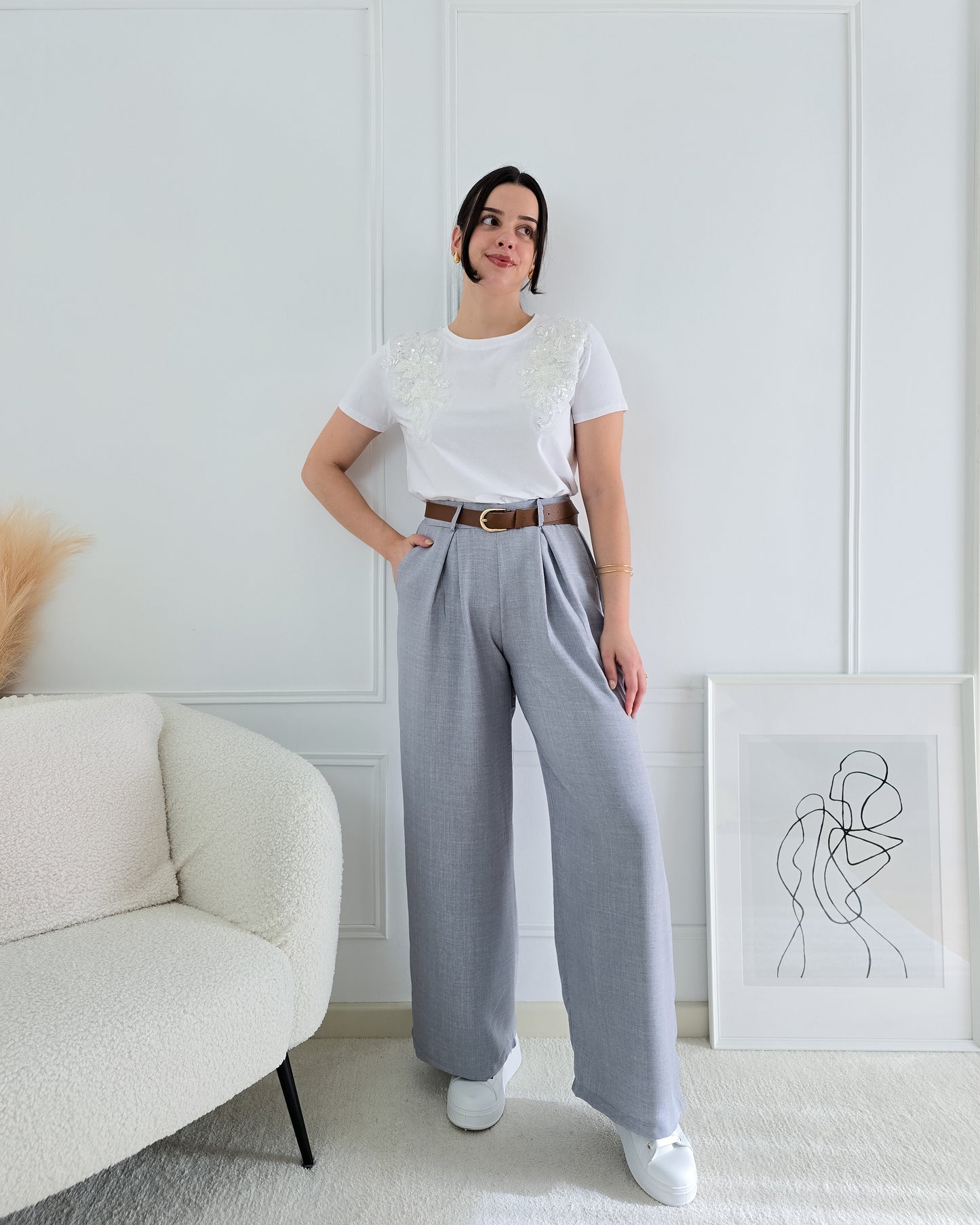 T-SHIRT ELINOR WHITE