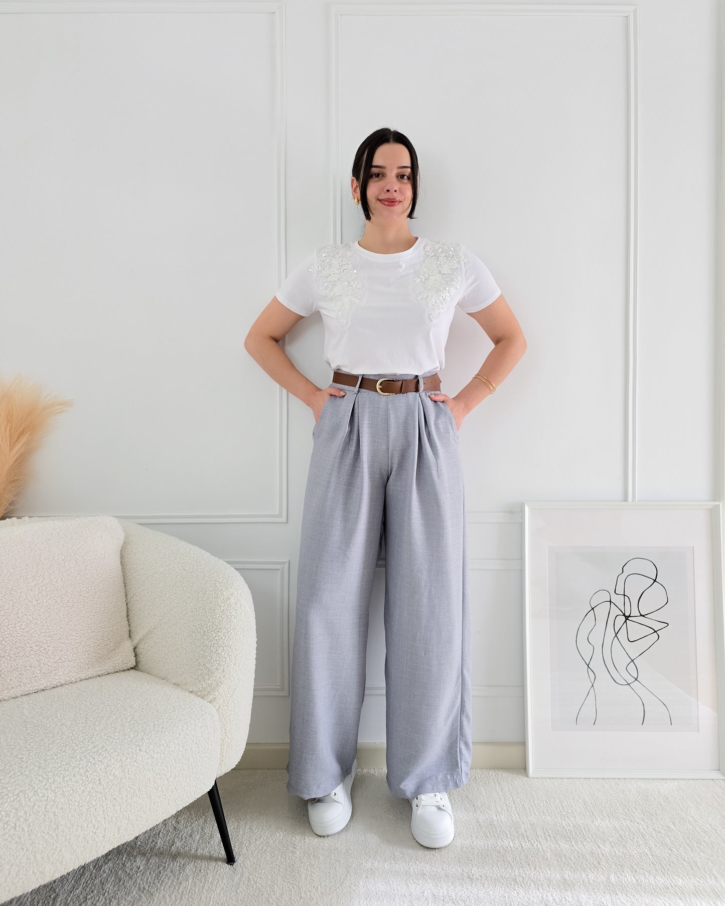 T-SHIRT ELINOR WHITE