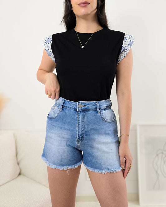T-SHIRT OLIVIA BLACK