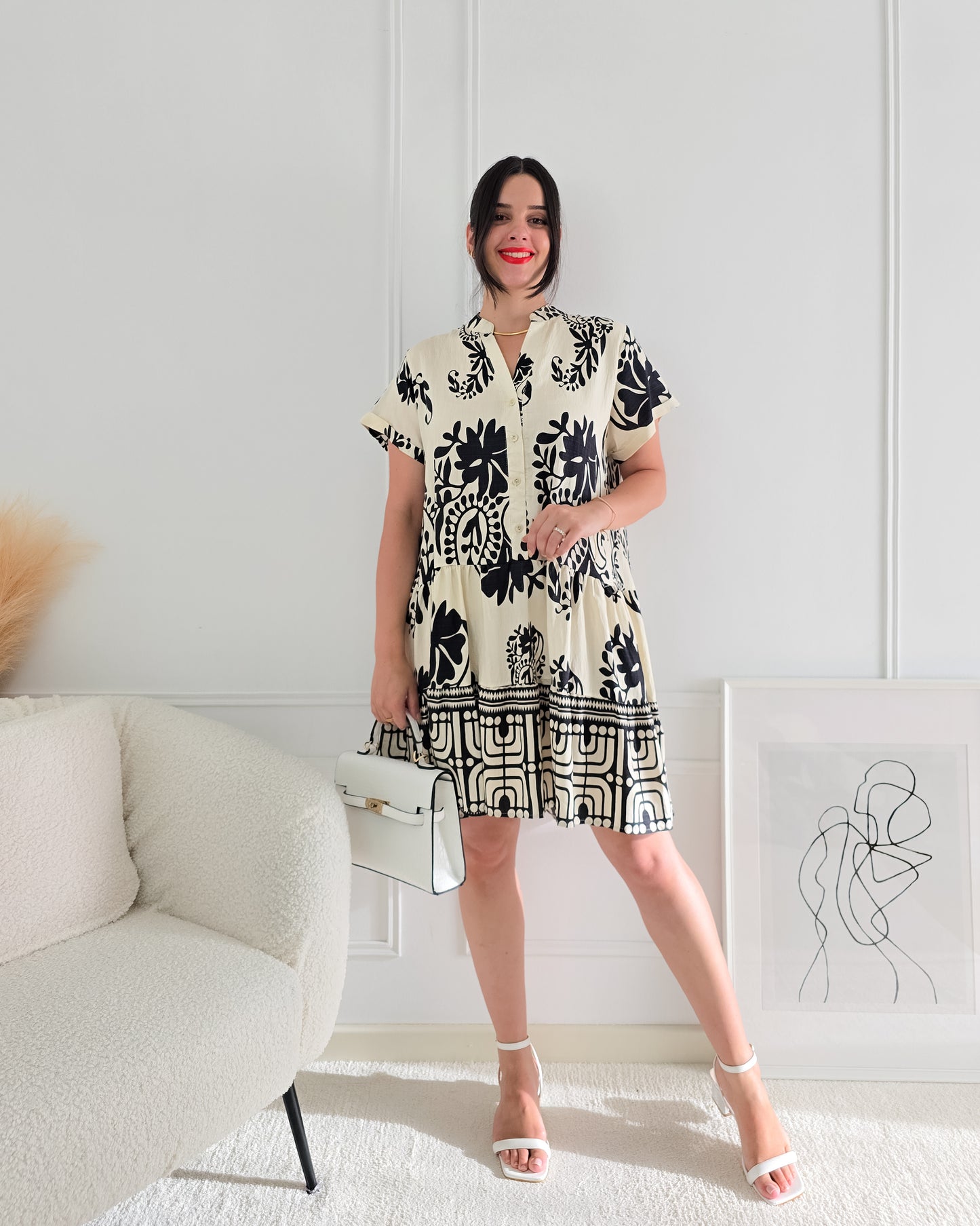 VESTIDO EUNICE CREAM