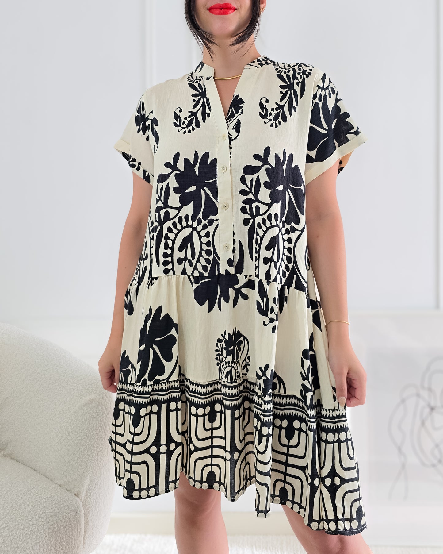 VESTIDO EUNICE CREAM