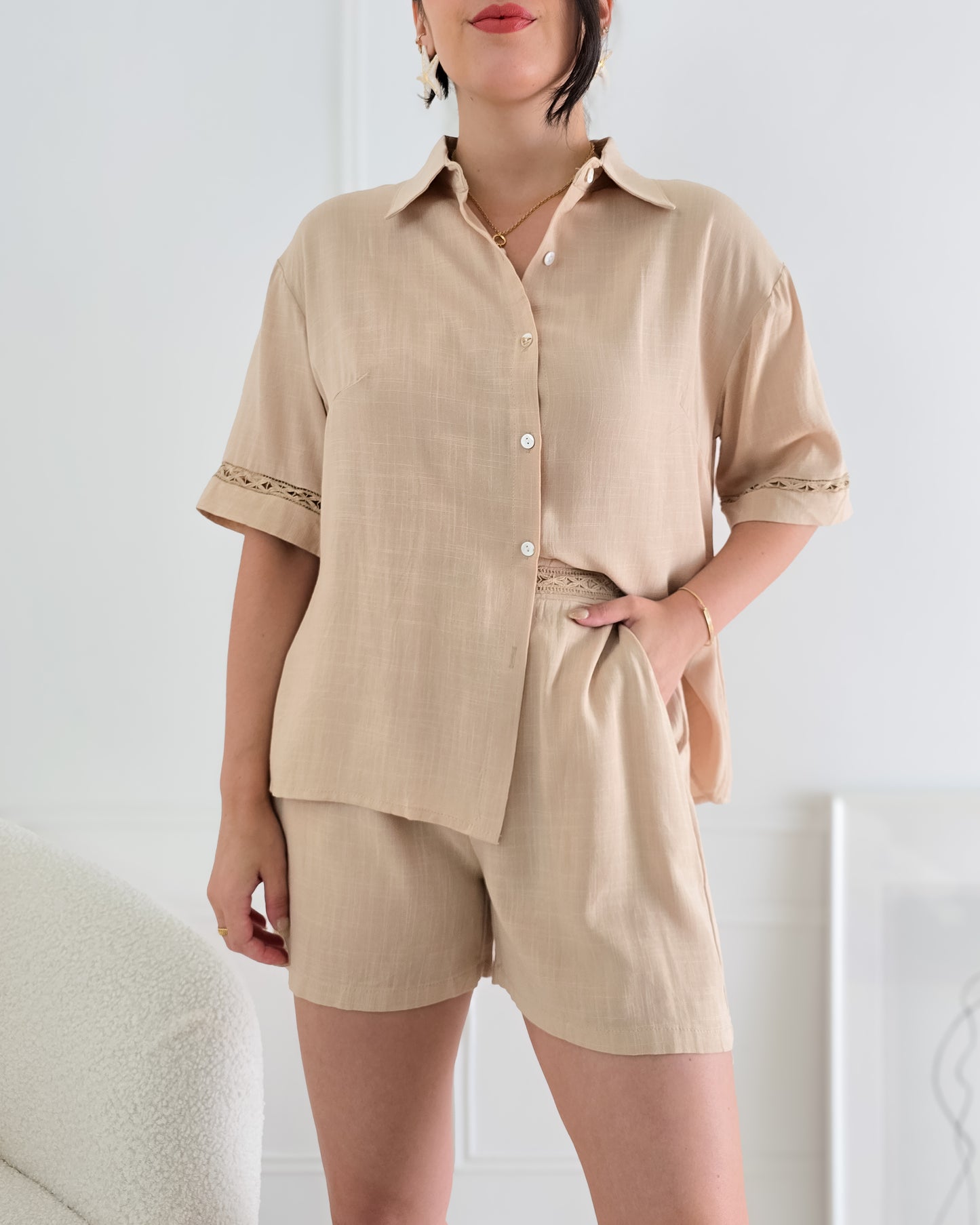 CONJUNTO ZELIA BEIGE