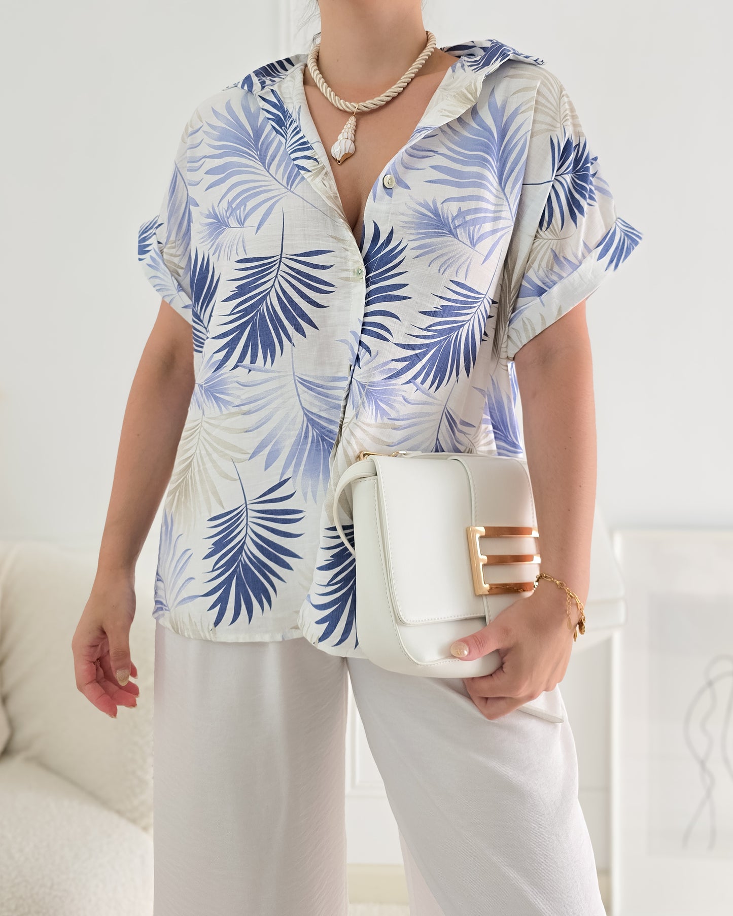 CAMISA DULCE LIGHT BLUE