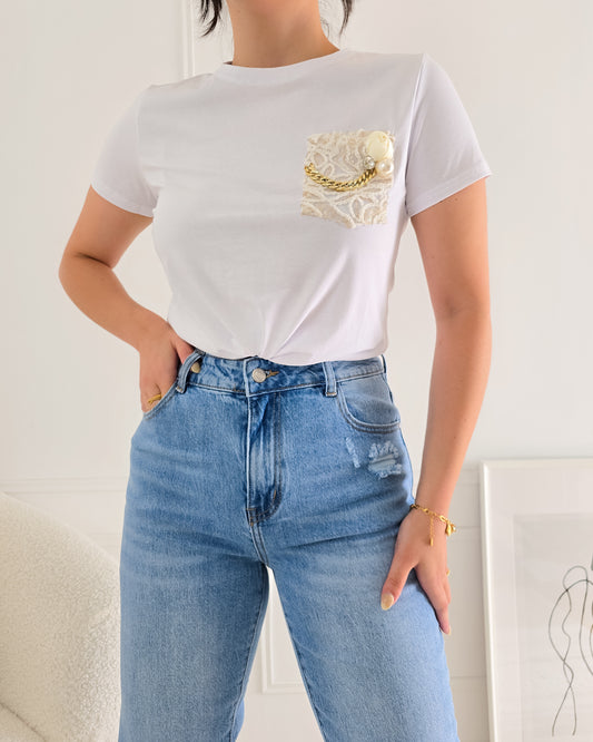 T-SHIRT VILMA WHITE