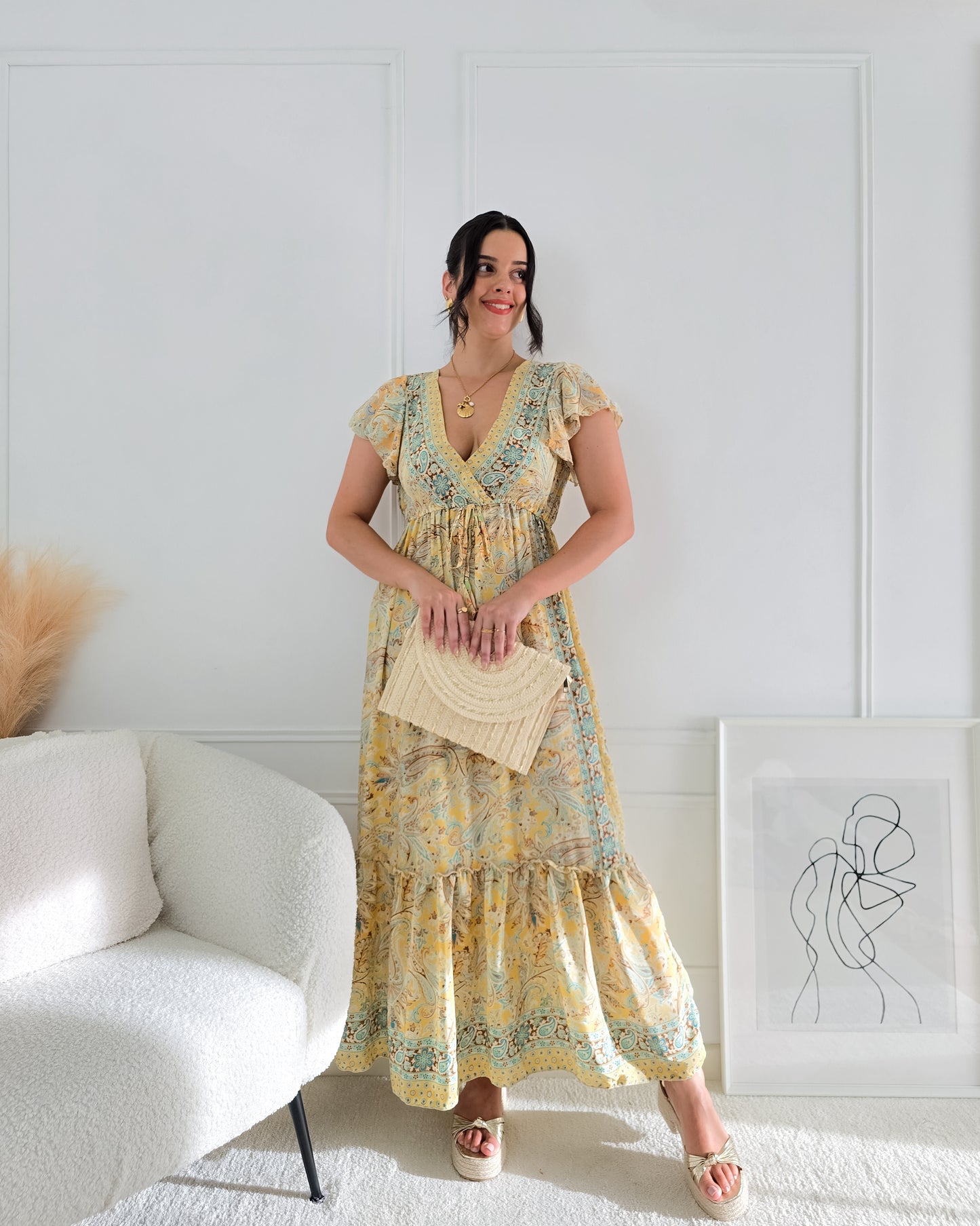 VESTIDO ALINE YELLOW