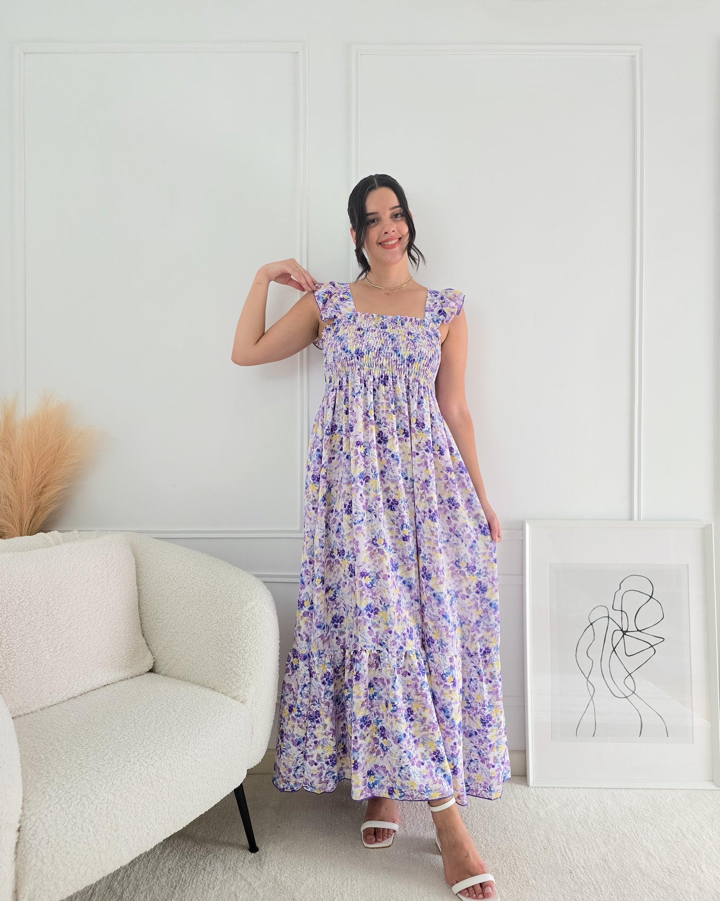 VESTIDO ALEXANDRA LILAC