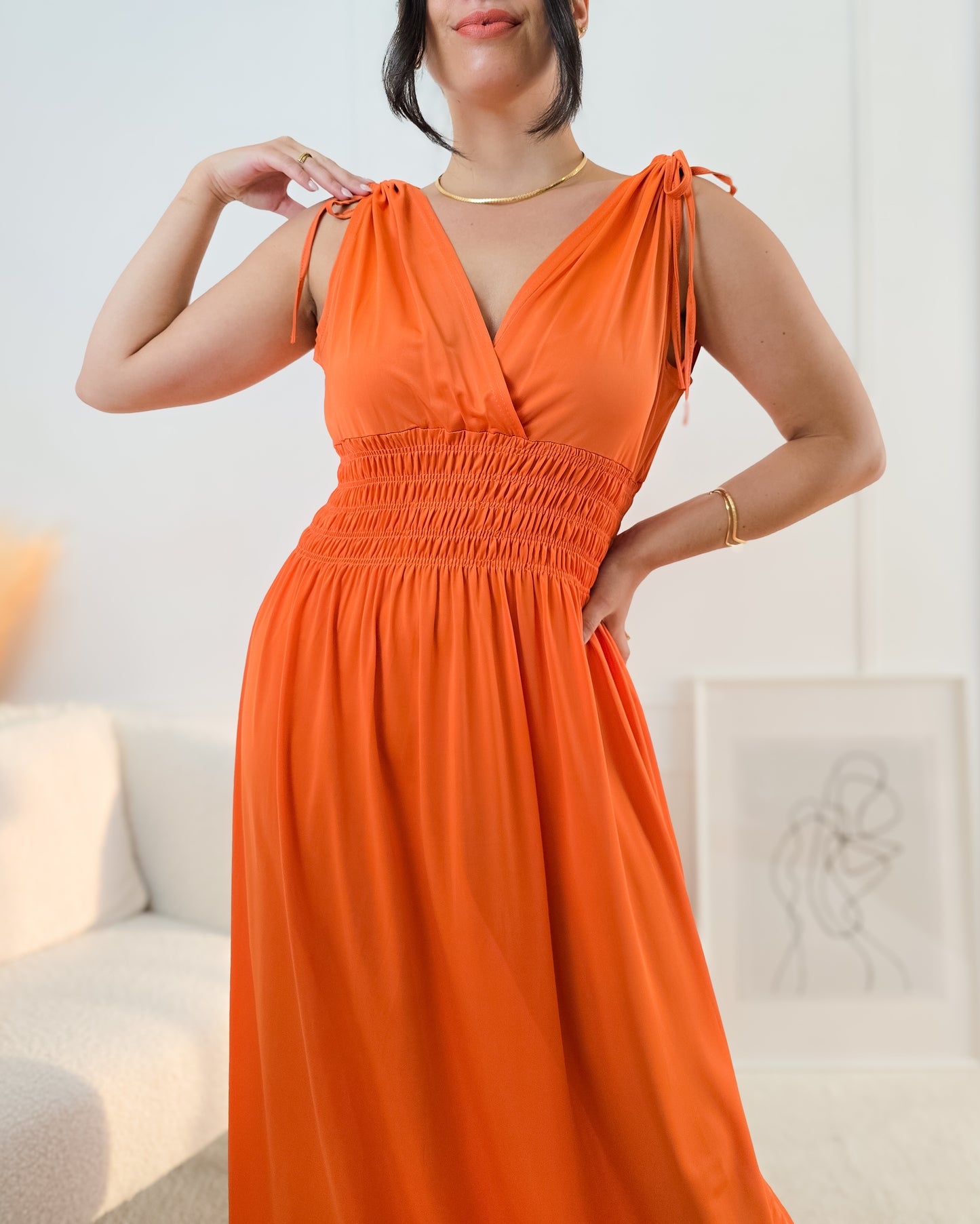 VESTIDO DEBORA ORANGE
