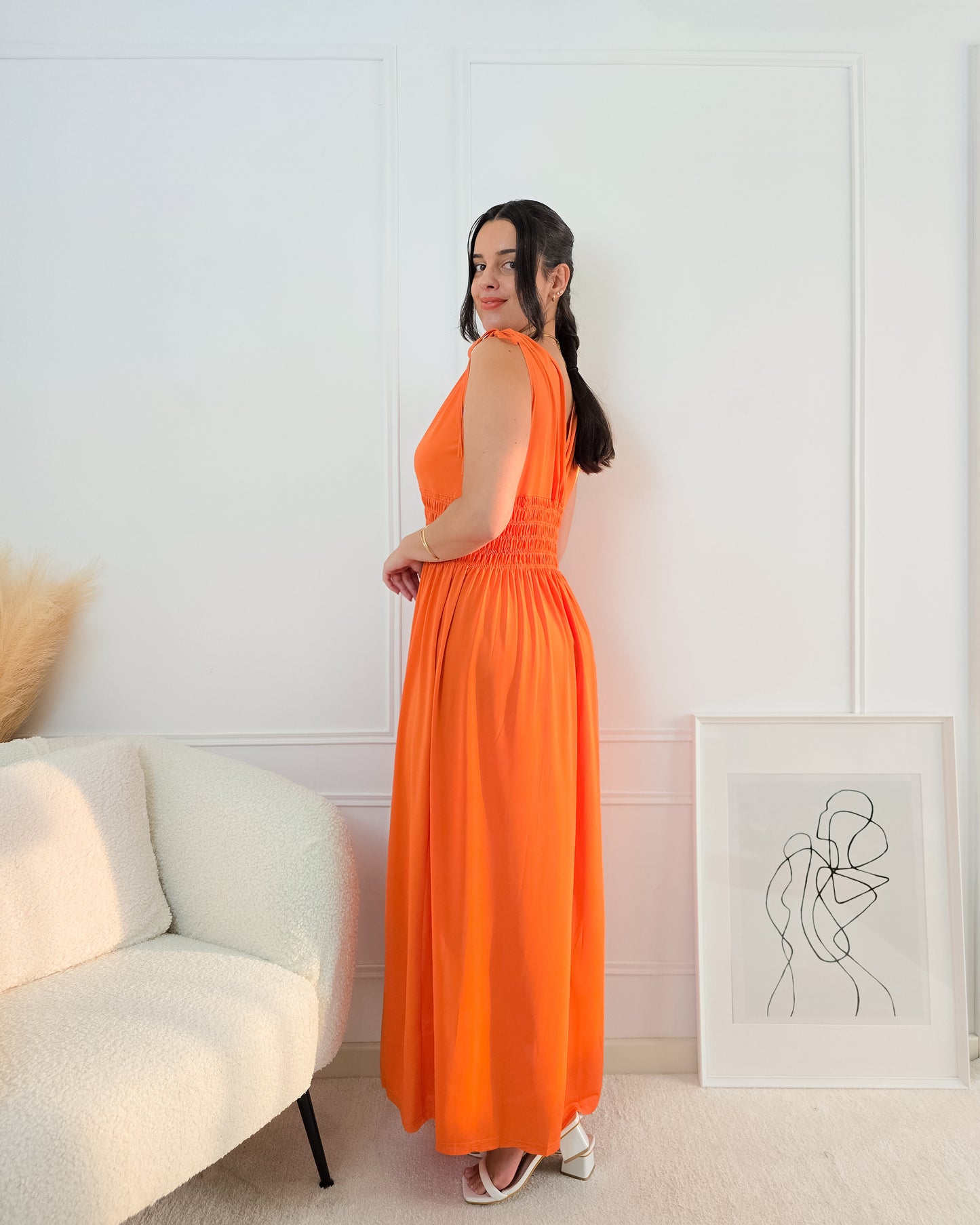 VESTIDO DEBORA ORANGE