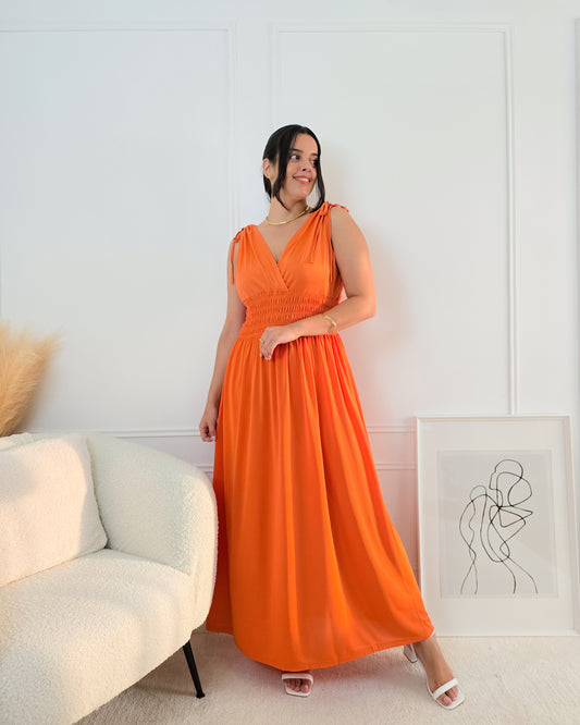 VESTIDO DEBORA ORANGE