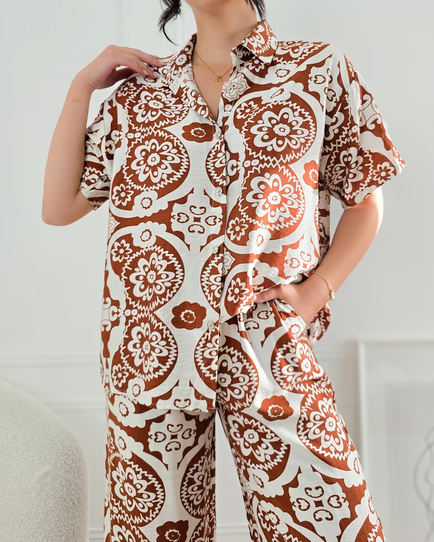 CONJUNTO INA BROWN