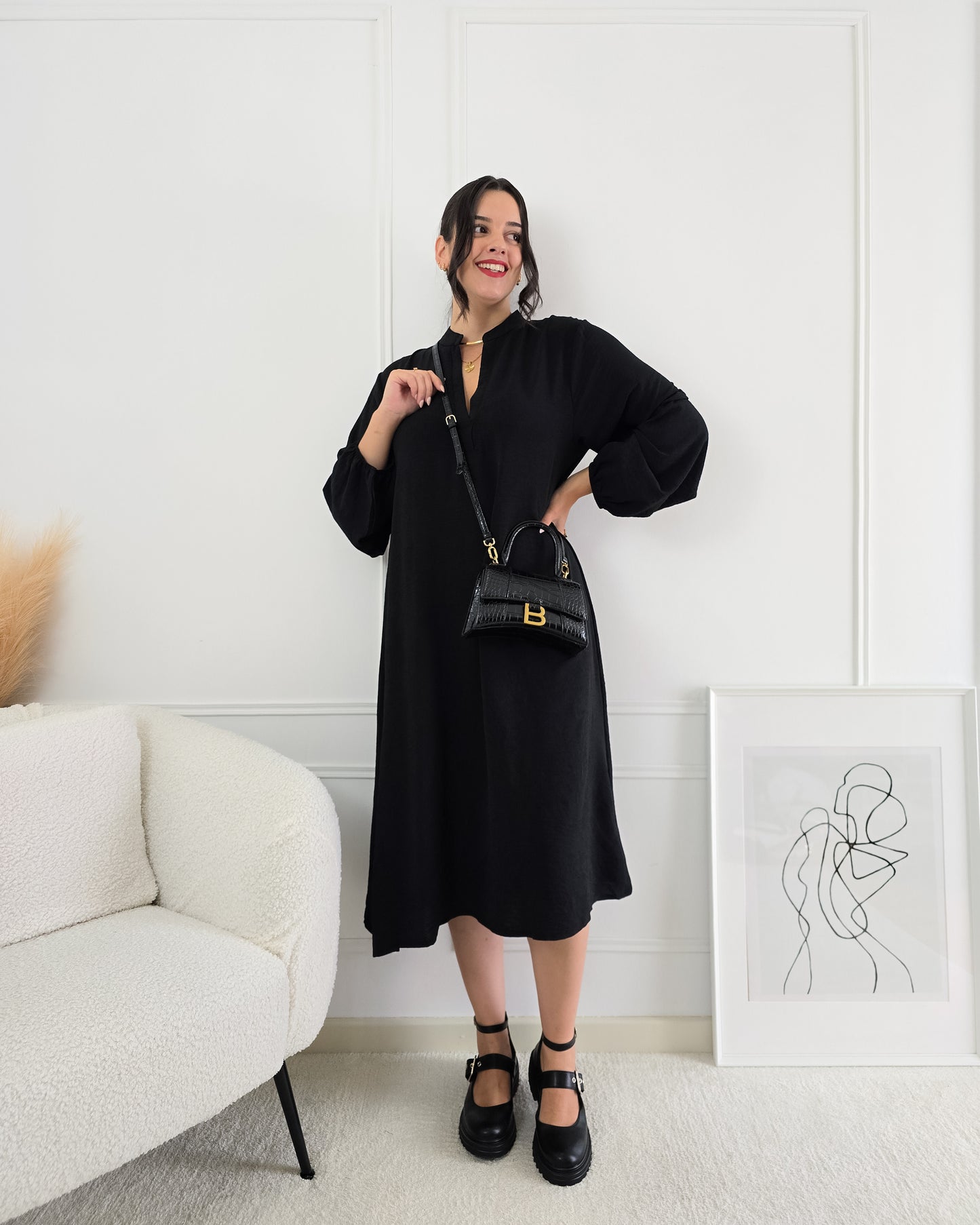 VESTIDO GILDA BLACK