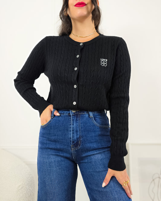 CARDIGAN BENEDITA BLACK