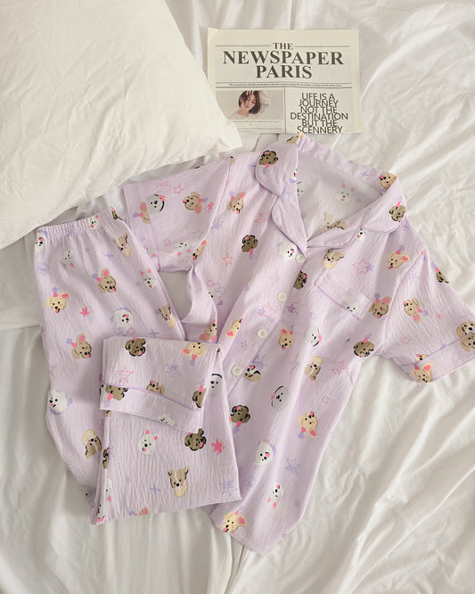 PIJAMA BERTA LILAC