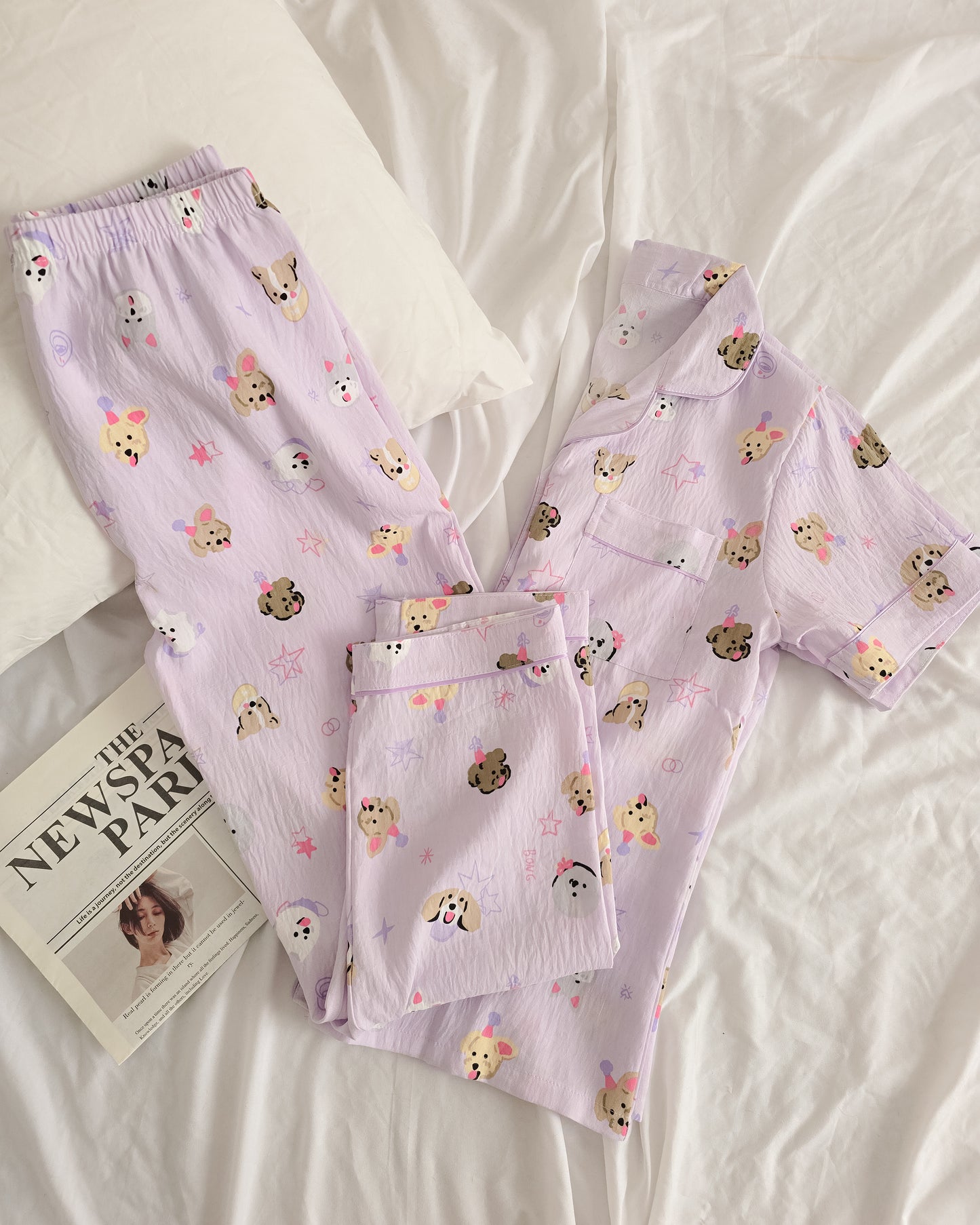 PIJAMA BERTA LILAC