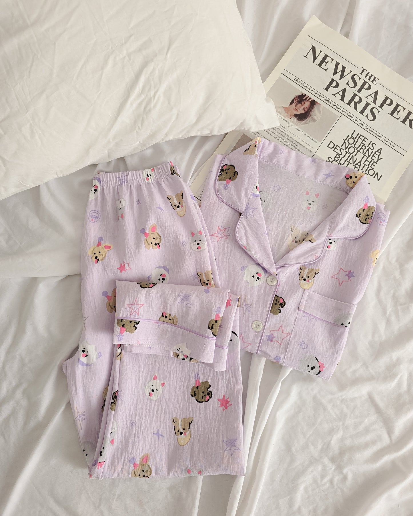 PIJAMA BERTA LILAC