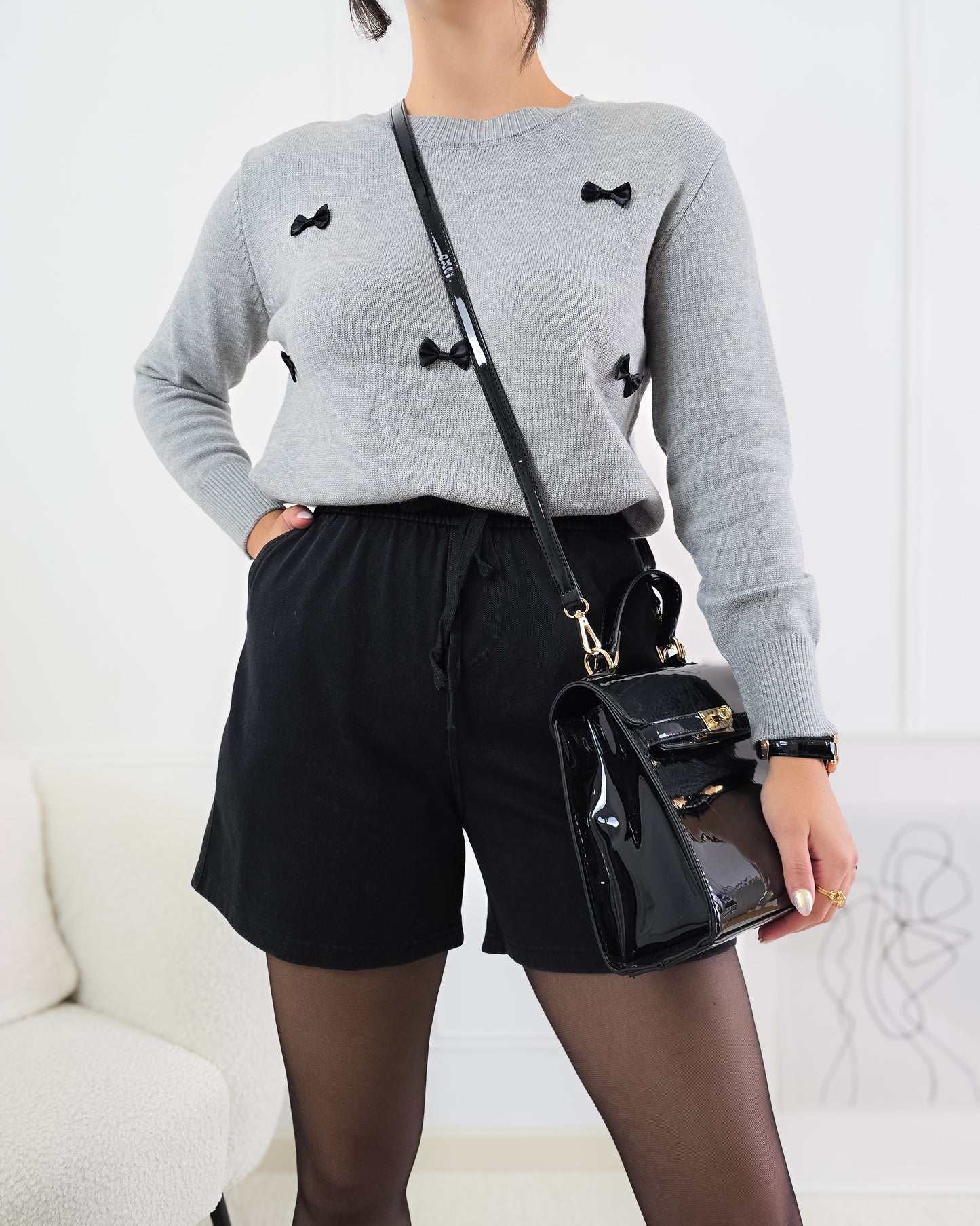 CALÇÕES MARIANA BLACK (curtos)