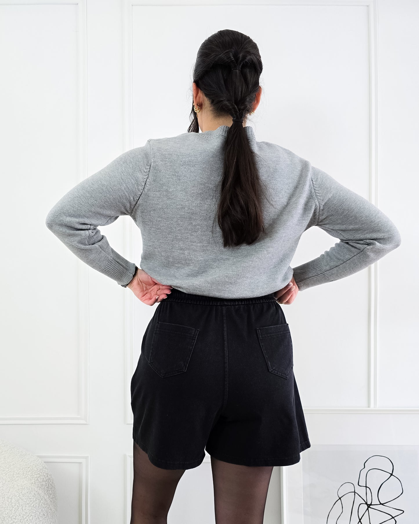 CALÇÕES MARIANA BLACK (curtos)