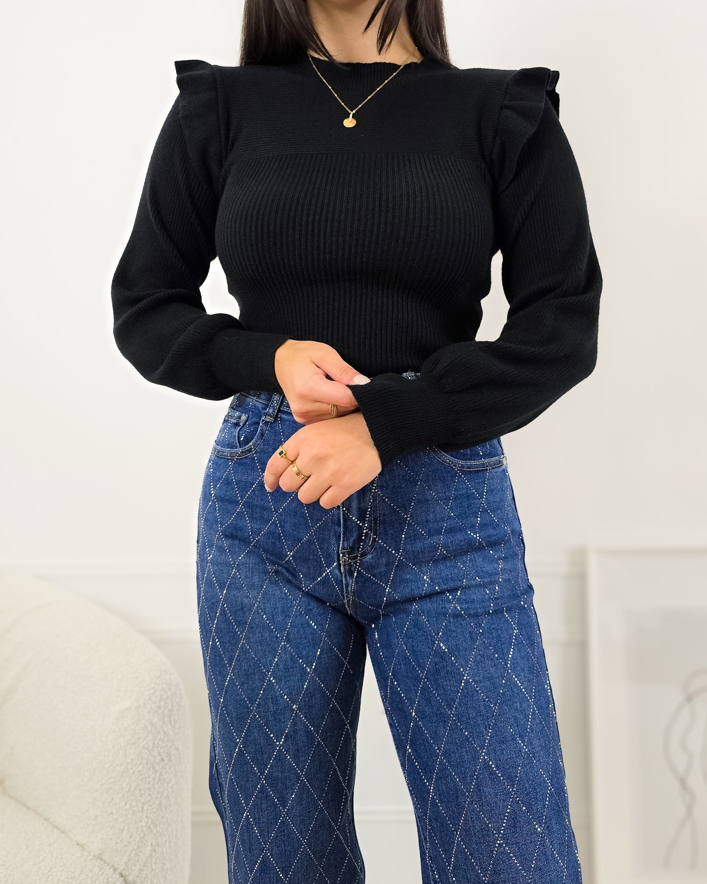 CAMISOLA GERTRUDES BLACK