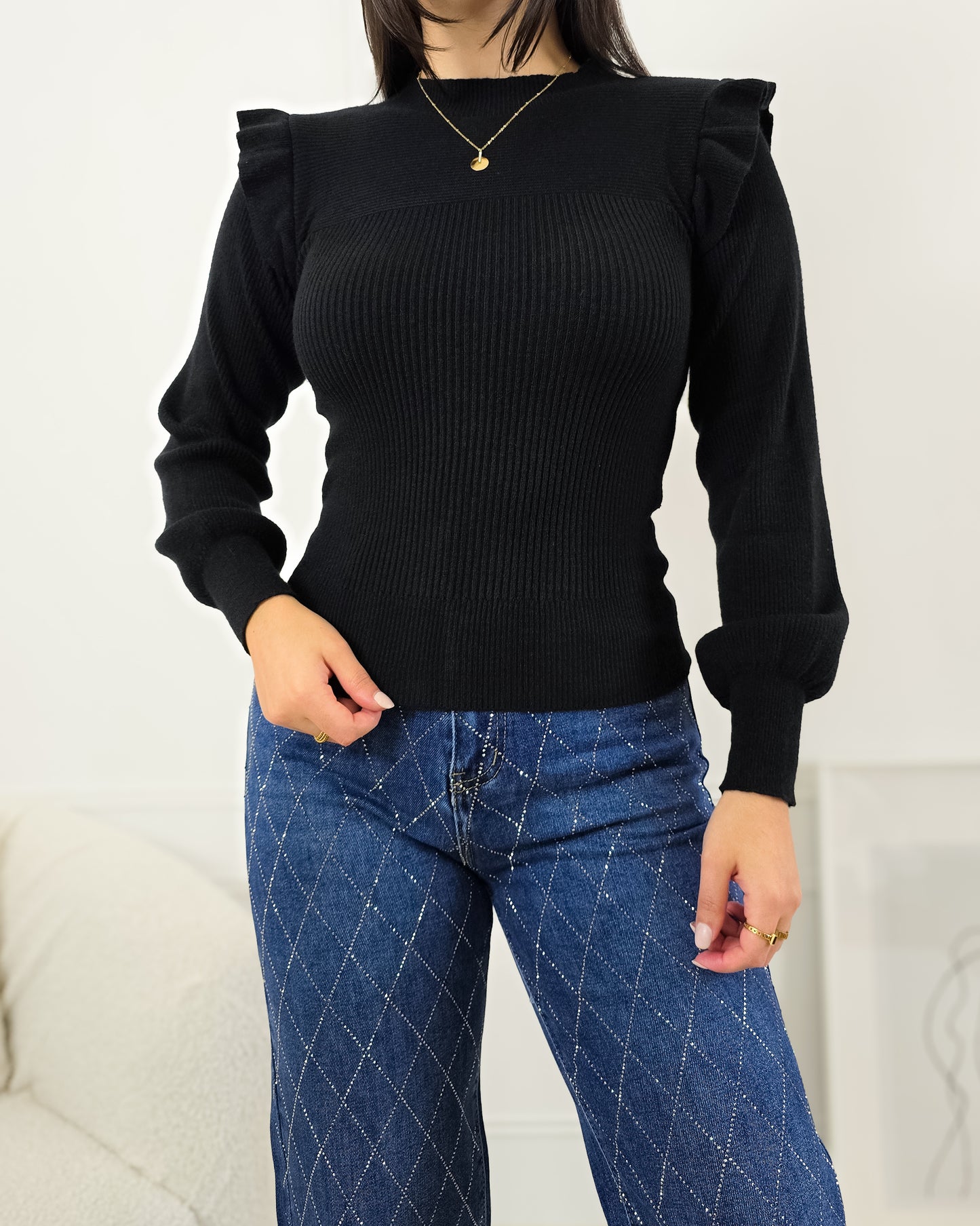 CAMISOLA GERTRUDES BLACK