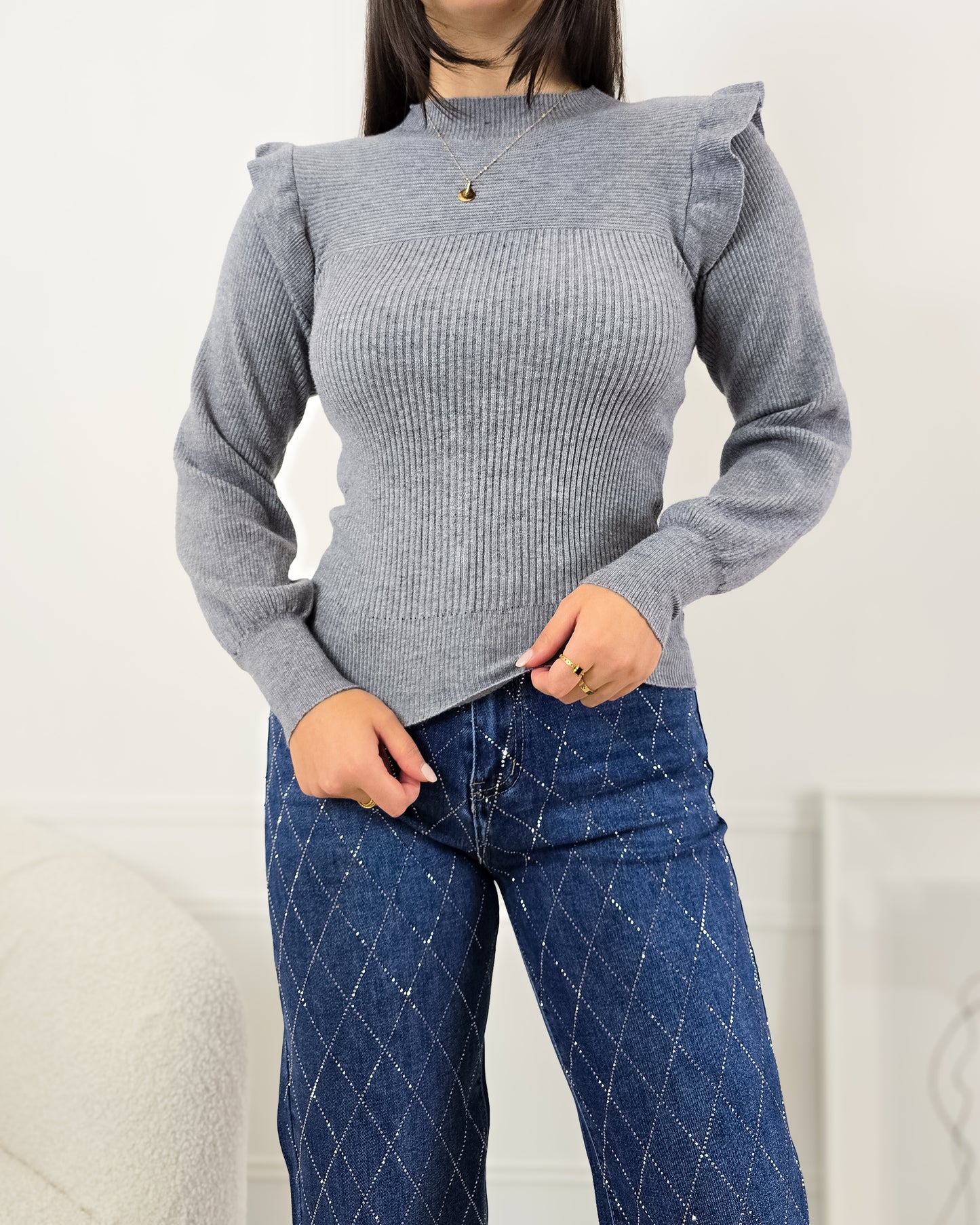 CAMISOLA GERTRUDES GREY