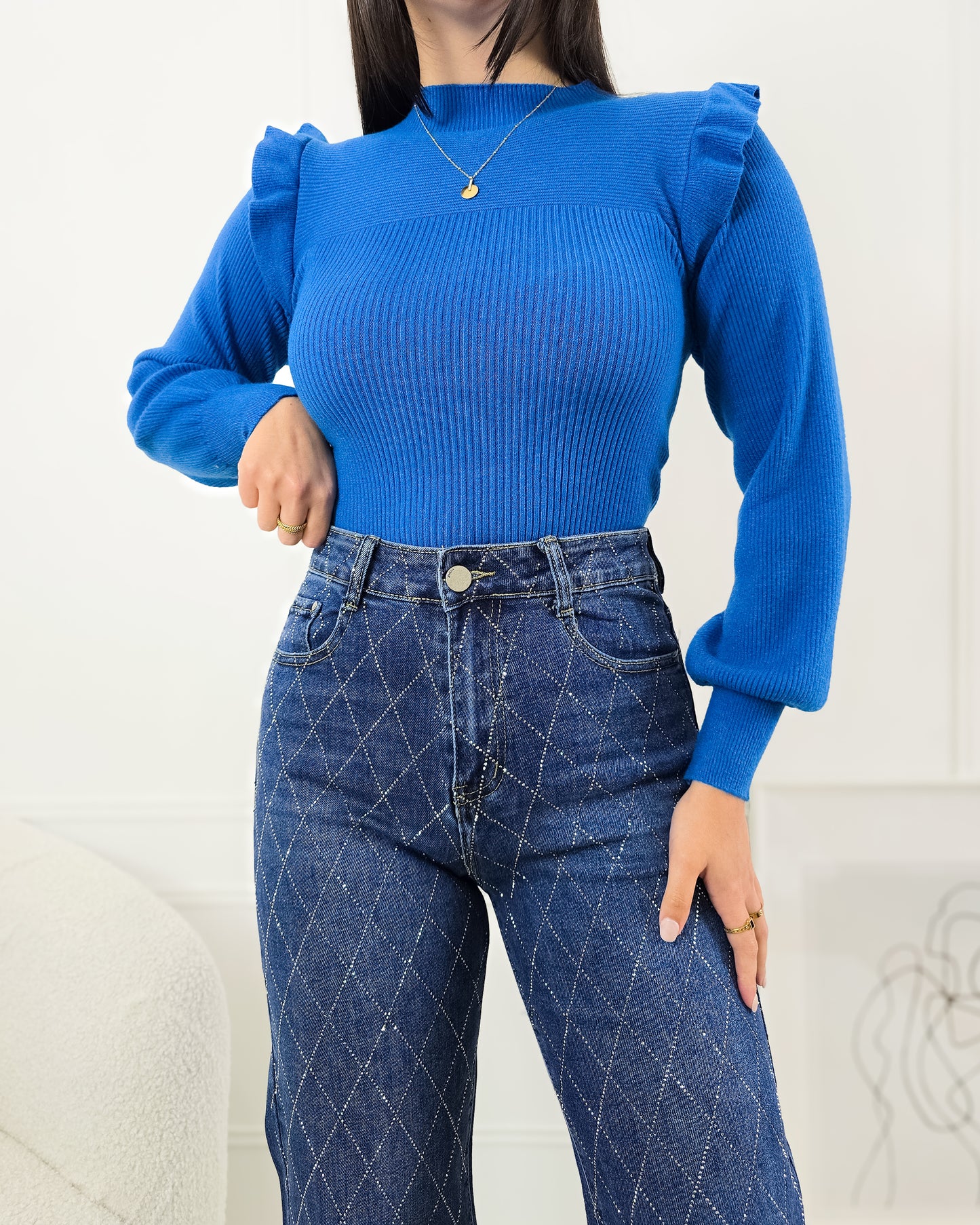 CAMISOLA GERTRUDES BLUE