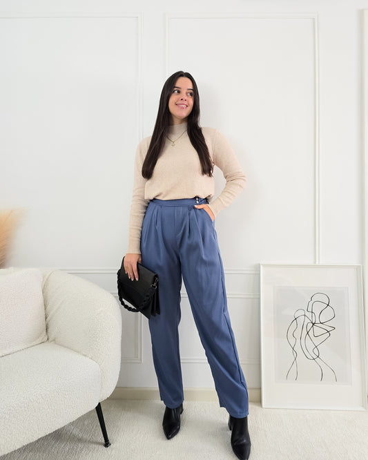 CALÇAS CARLOTA BLUE