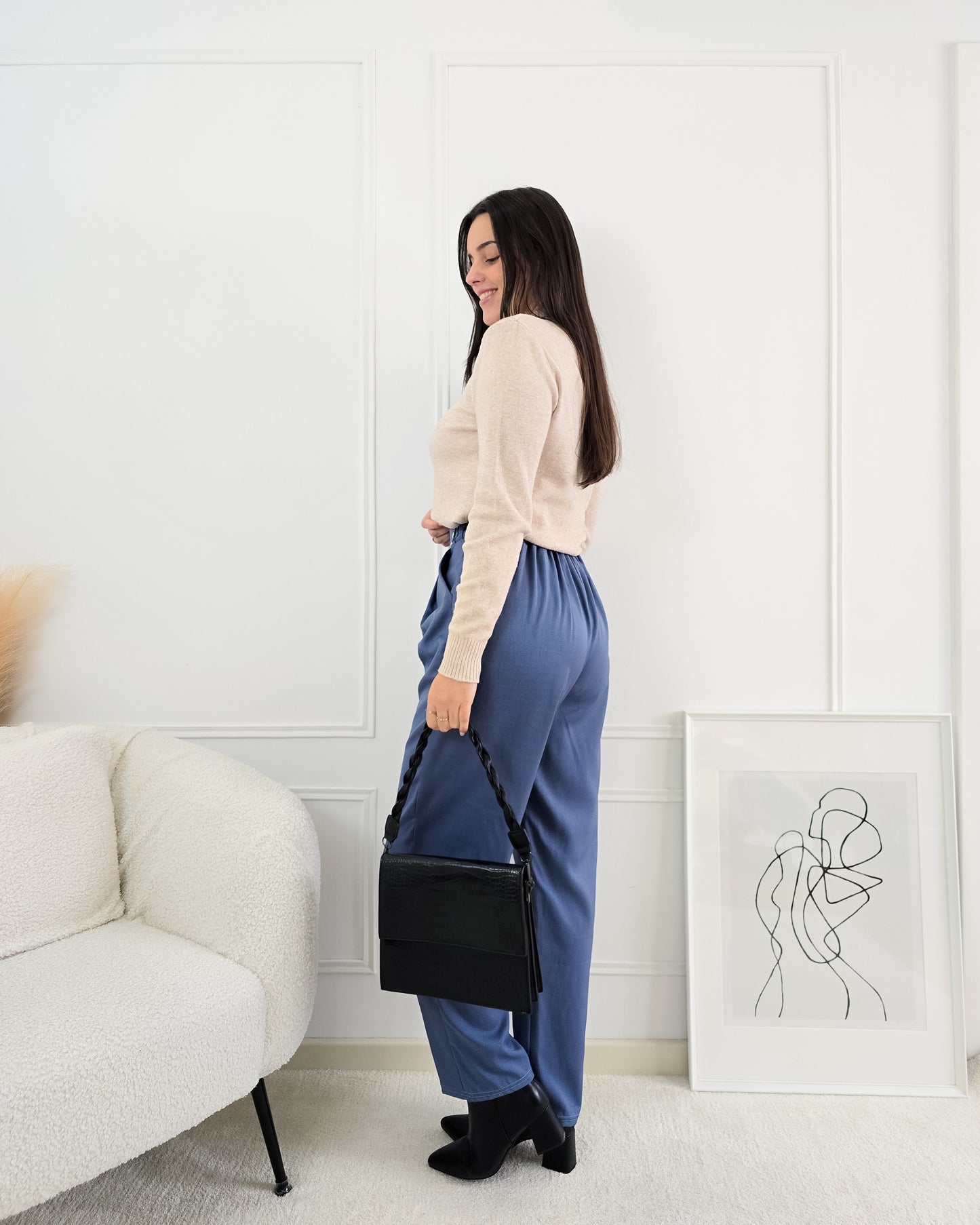 CALÇAS CARLOTA BLUE