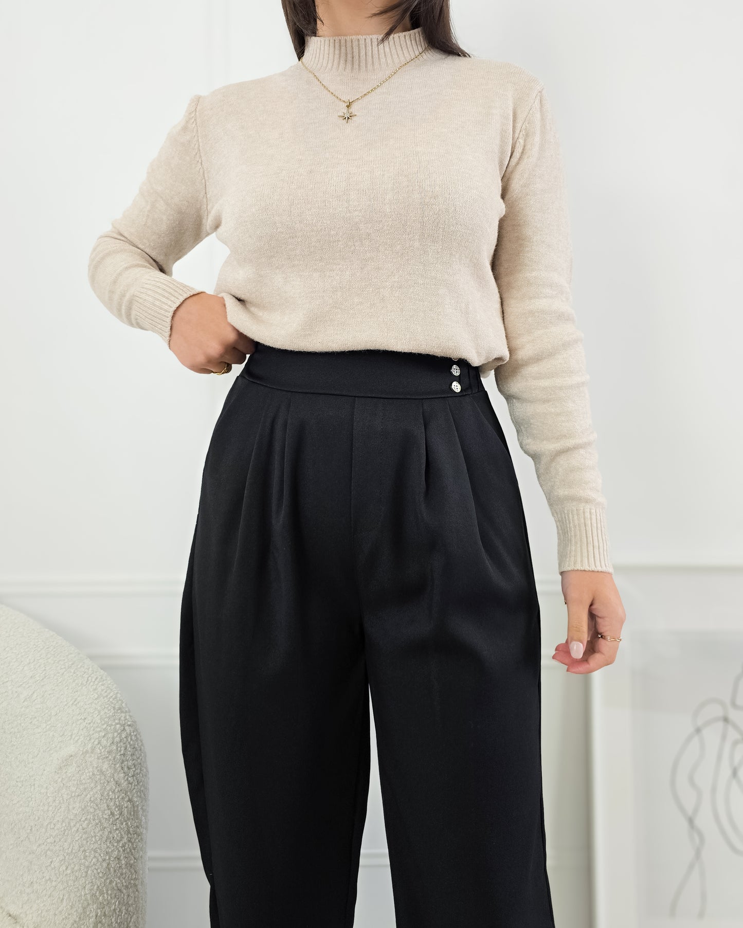 CALÇAS CARLOTA BLACK