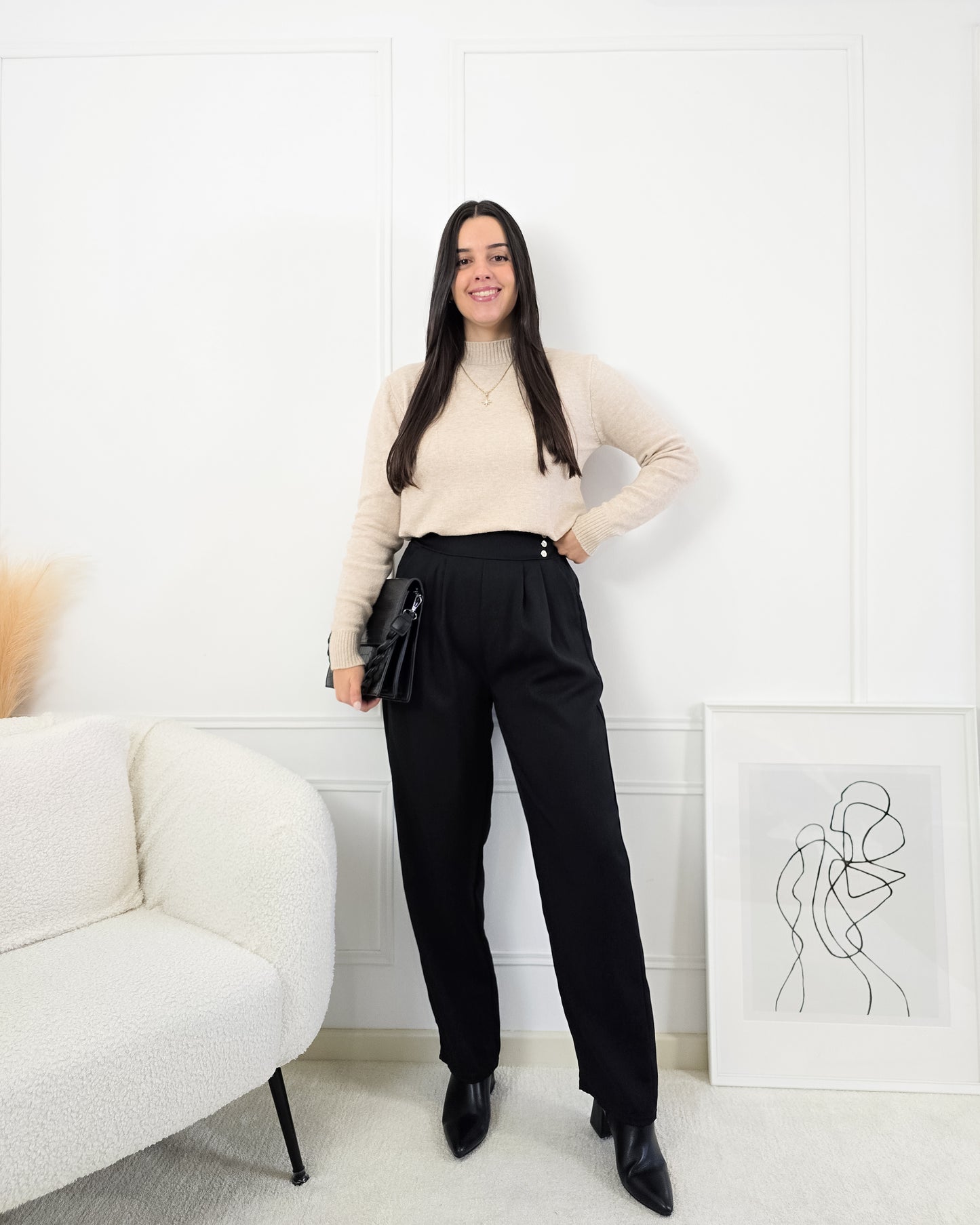 CALÇAS CARLOTA BLACK