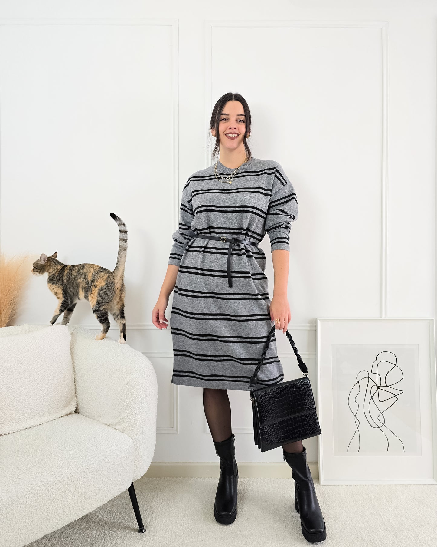 VESTIDO BERNARDA GREY