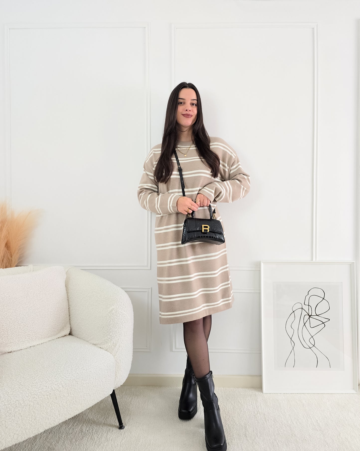 VESTIDO BERNARDA BEIGE