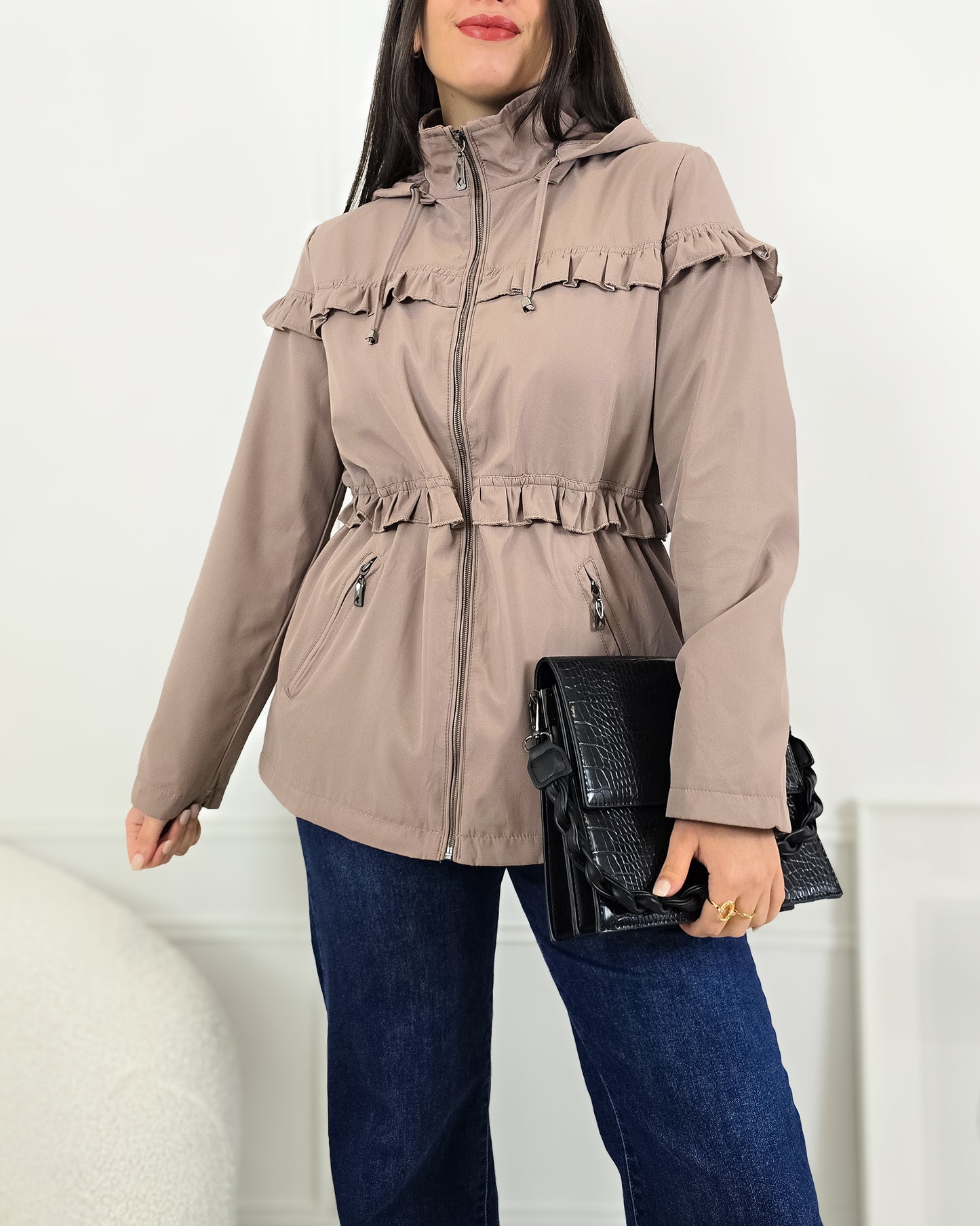 PARKA SOFIA BROWN