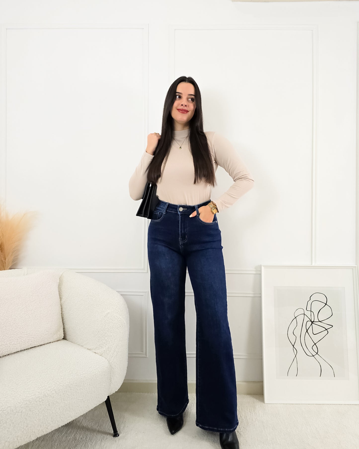 CAMISOLA LICRA BEGE (cardada)