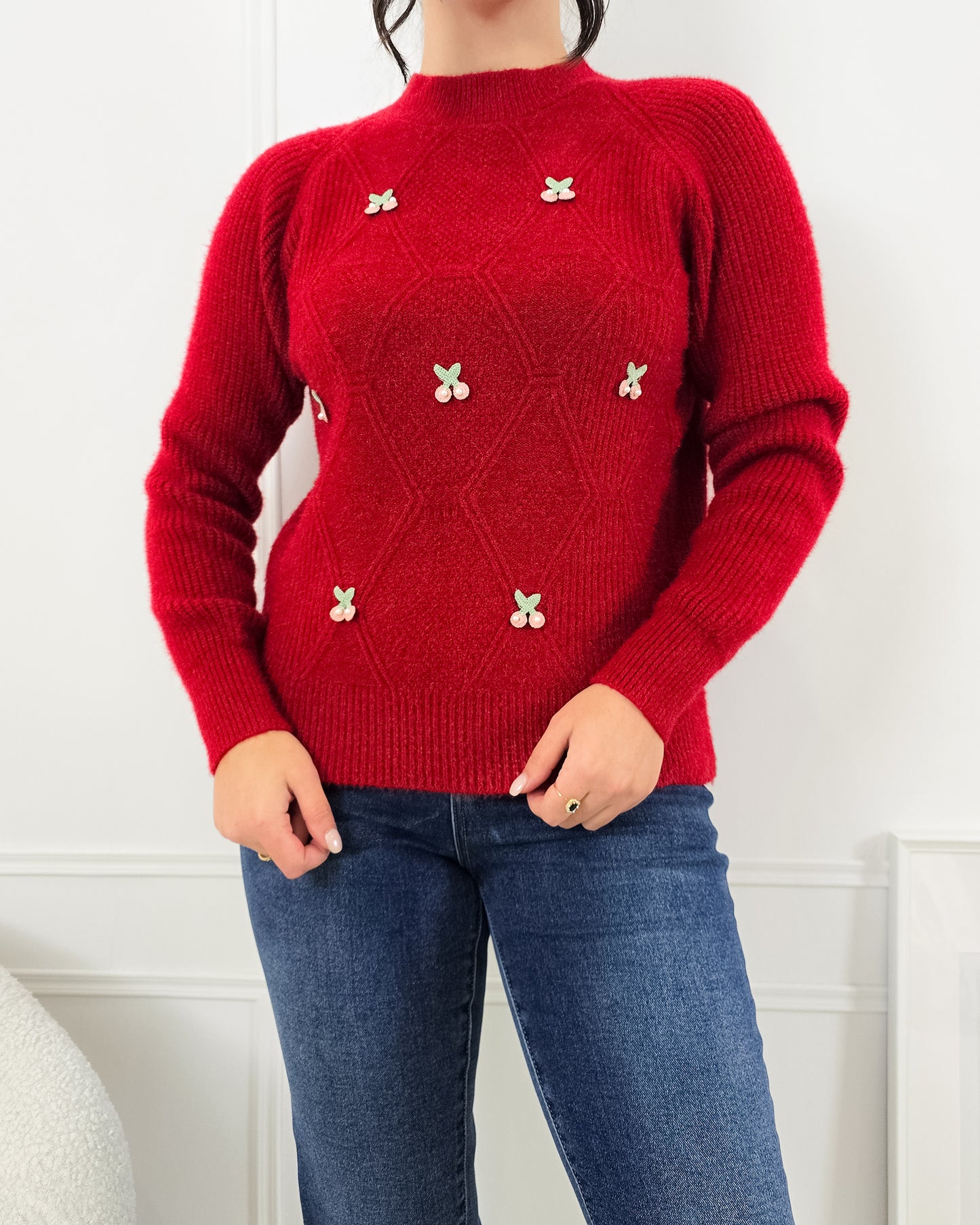 CAMISOLA CEREJA VERMELHO